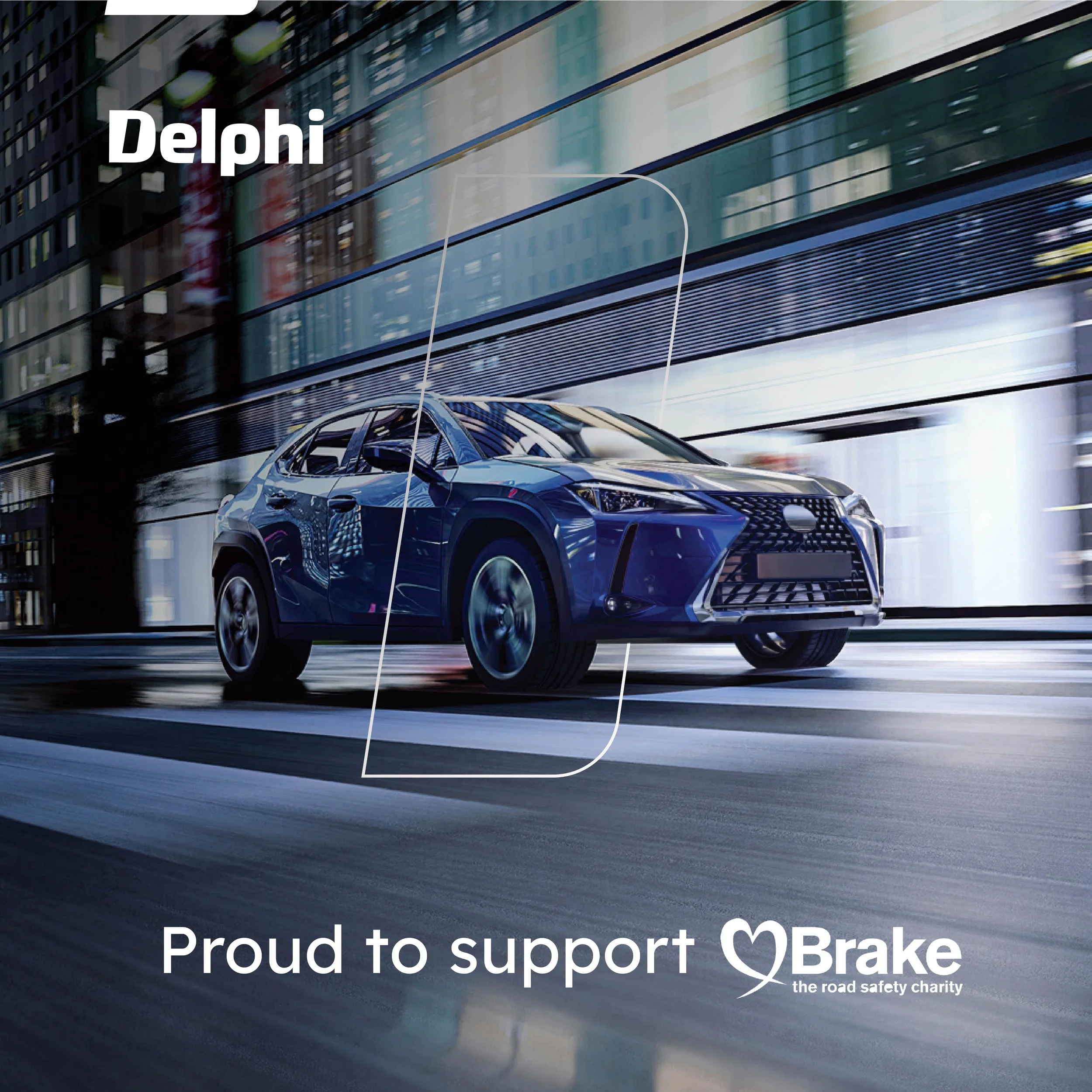 Delphi strengthens safety commitment through partnership with Brake charity