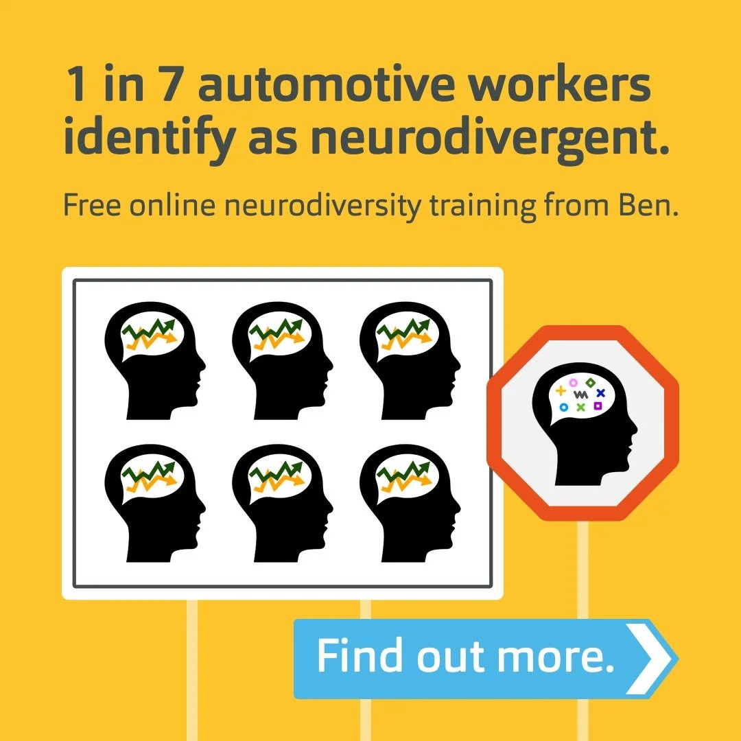 Ben launches free neurodiversity training for automotive workers during National Inclusion Week
