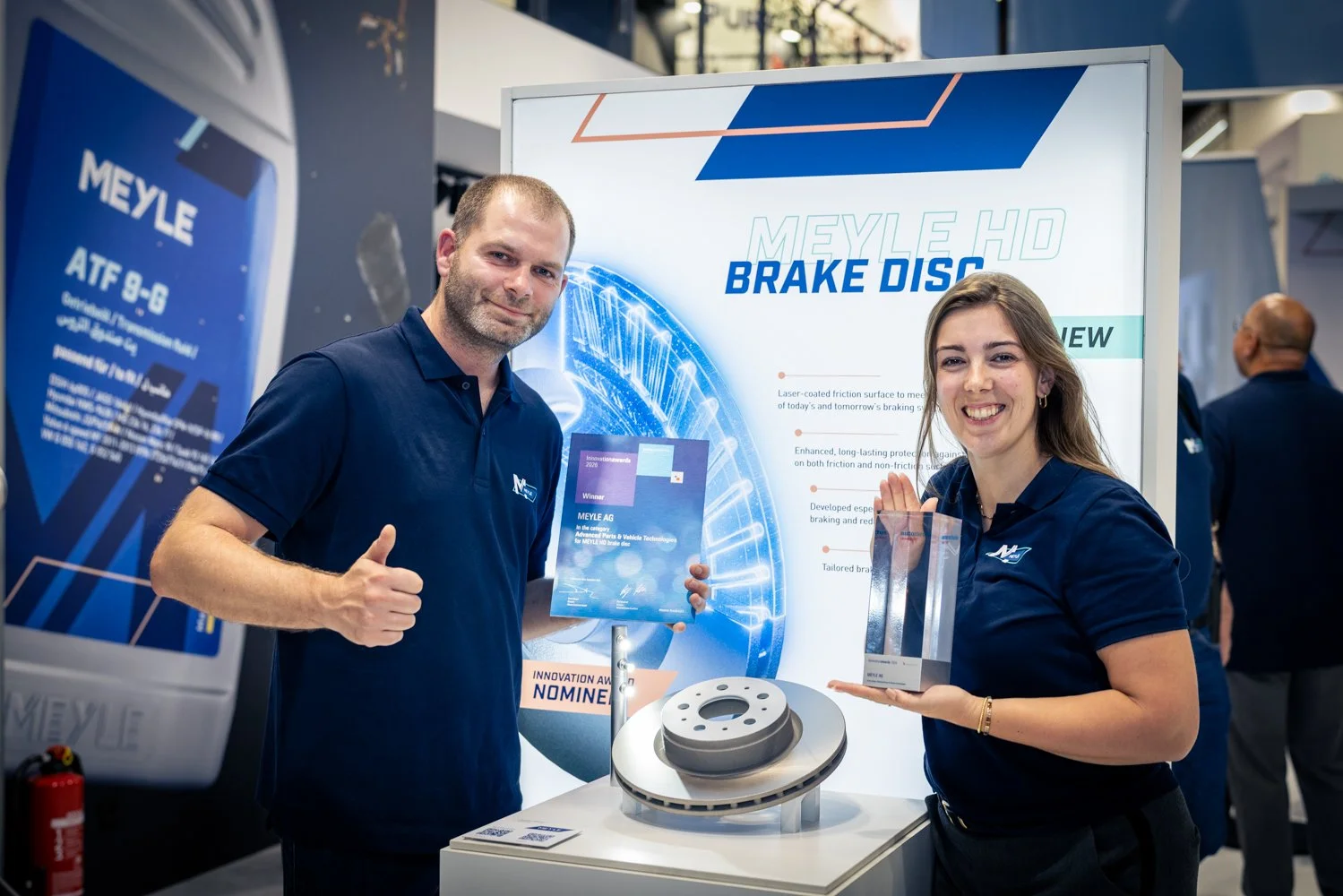 MEYLE HD brake disc wins Automechanika Innovation Award