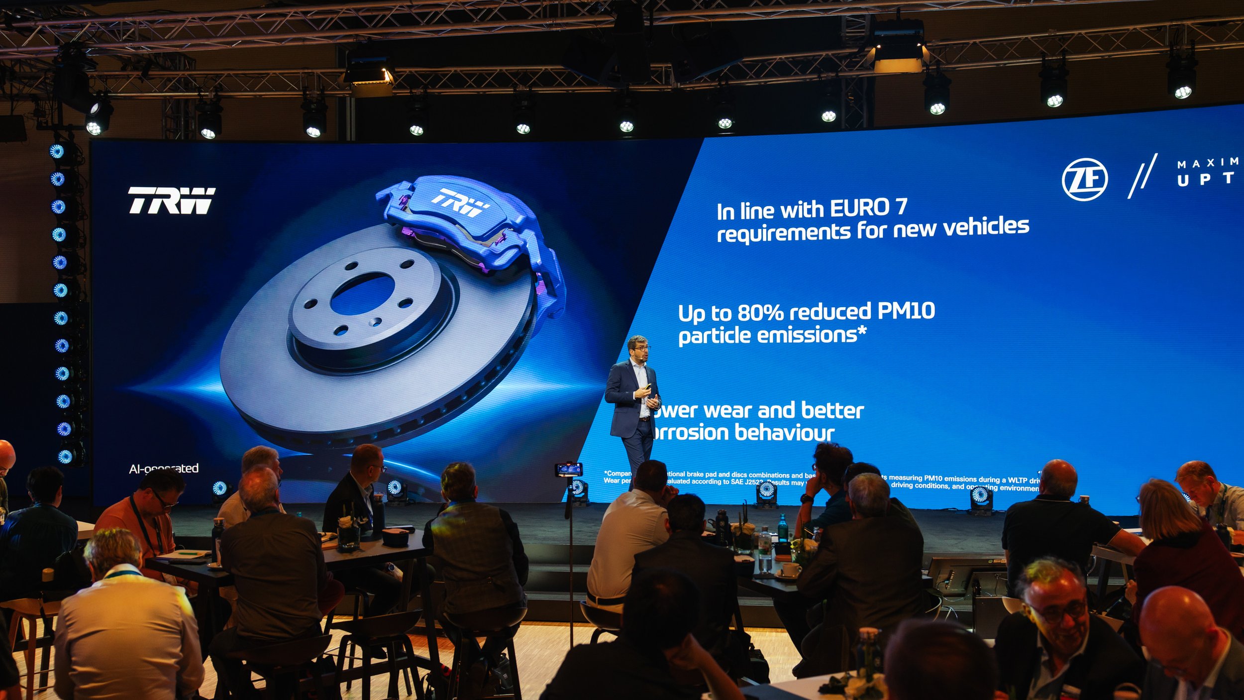 ZF showcases braking solutions supporting Euro 7 readiness at Automechanika
