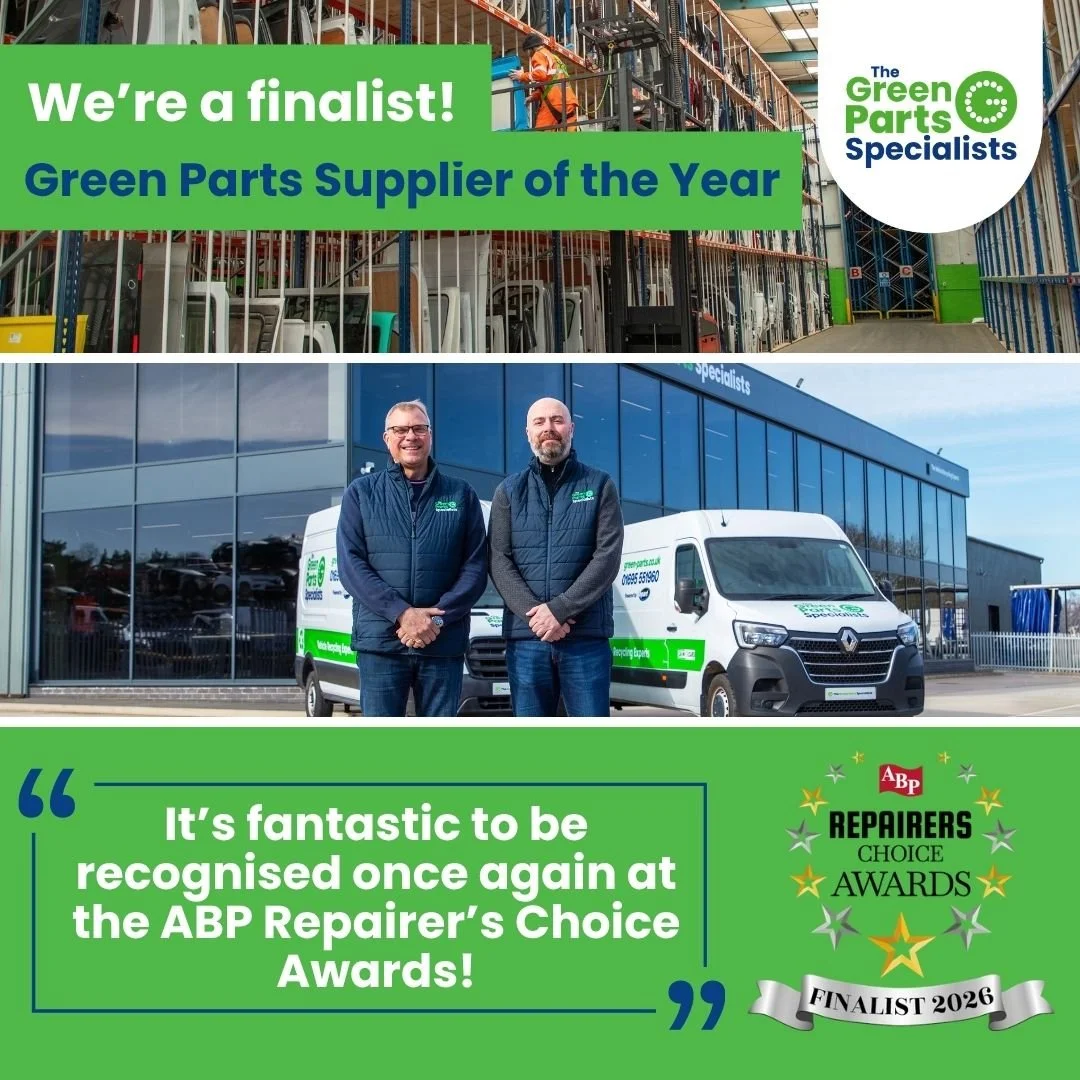 Green Parts Specialists Named a Finalist for the ABP Green Parts Supplier of the Year