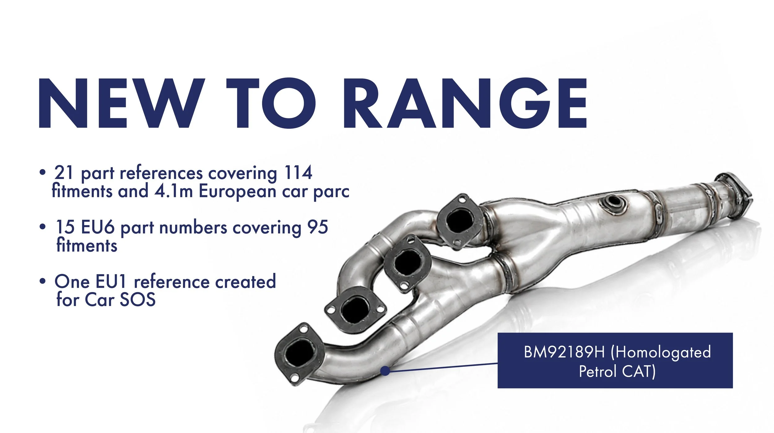 BM Catalysts has further strengthened it product offerings with the introduction of 21 new part references covering 114 fitments across the European car parc