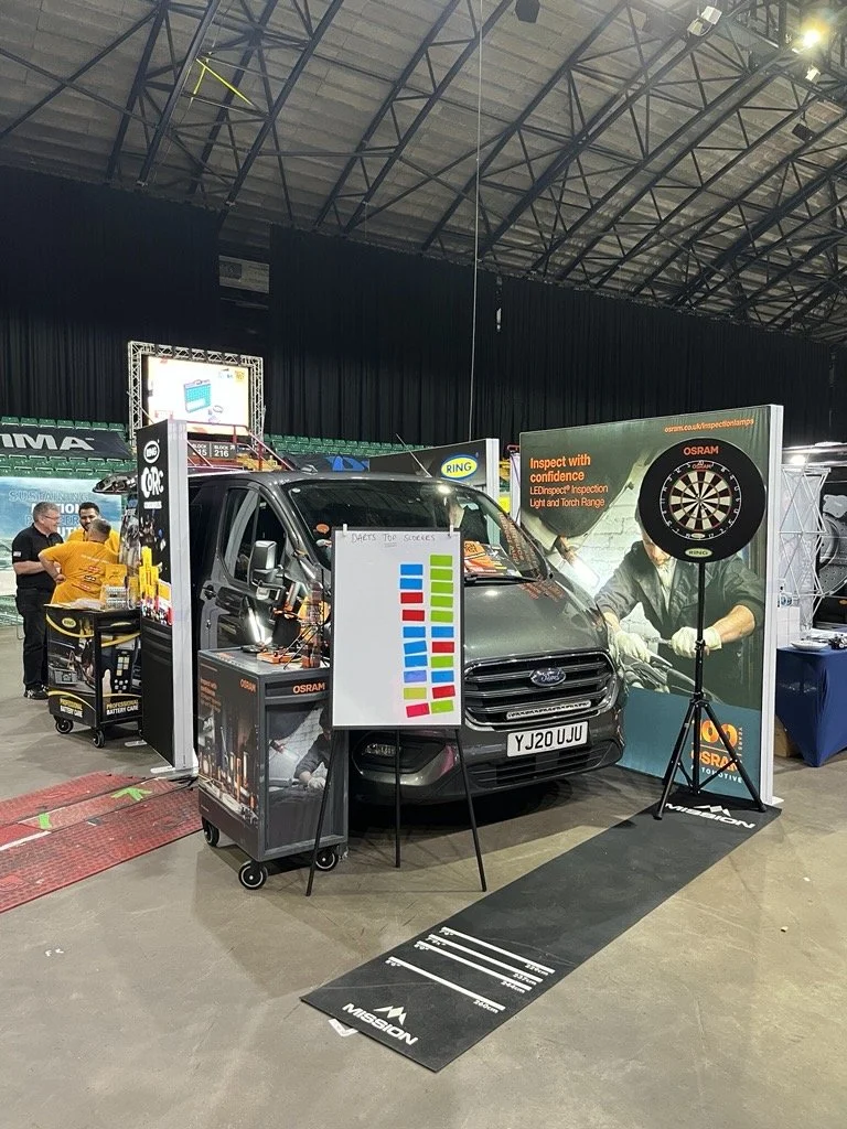 Both brands shared an impressive stand, which held an extensive display of their combined products