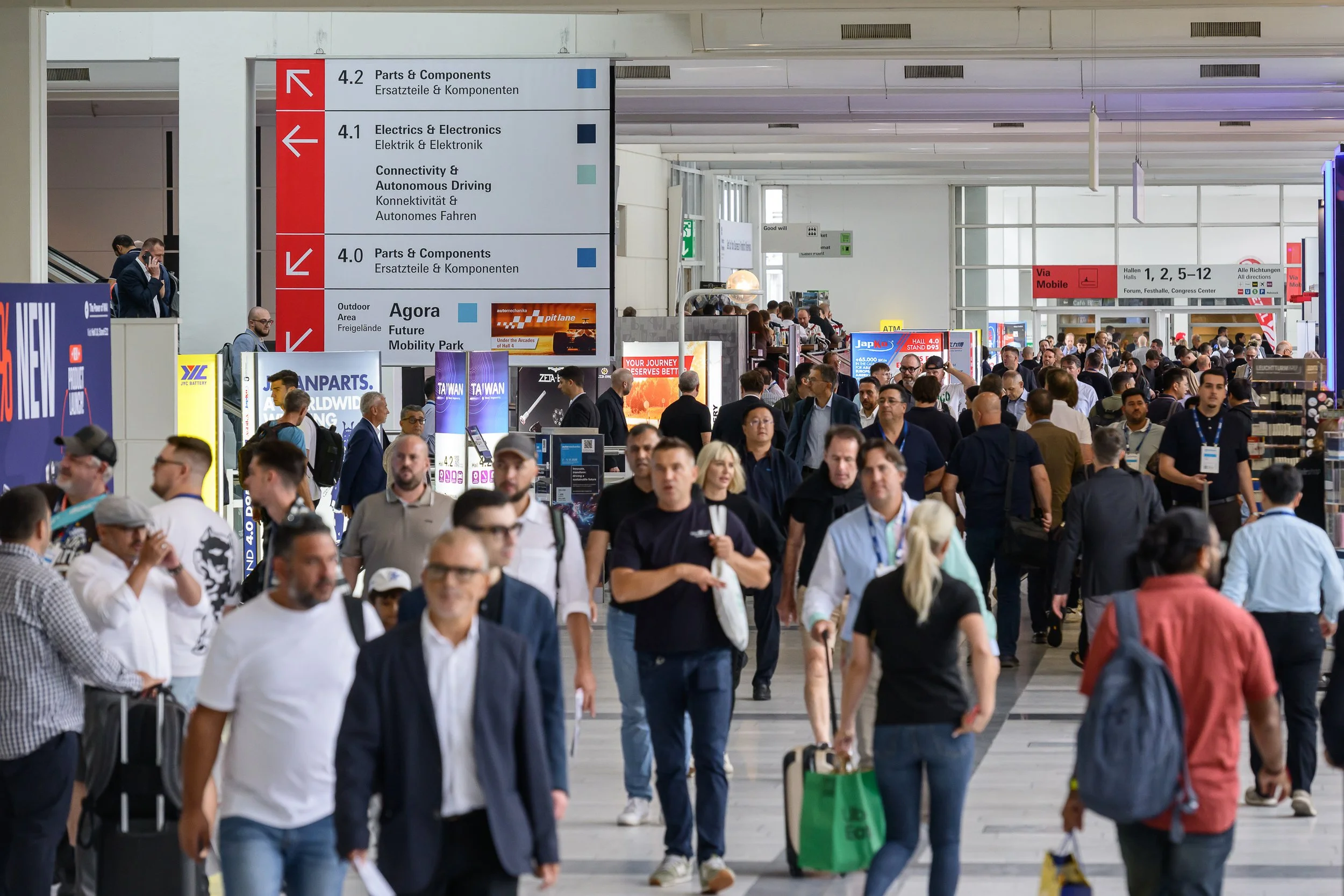 Automechanika Frankfurt 2026 impressed with an increase in the number of visitors, drawing over 112,000 trade visitors