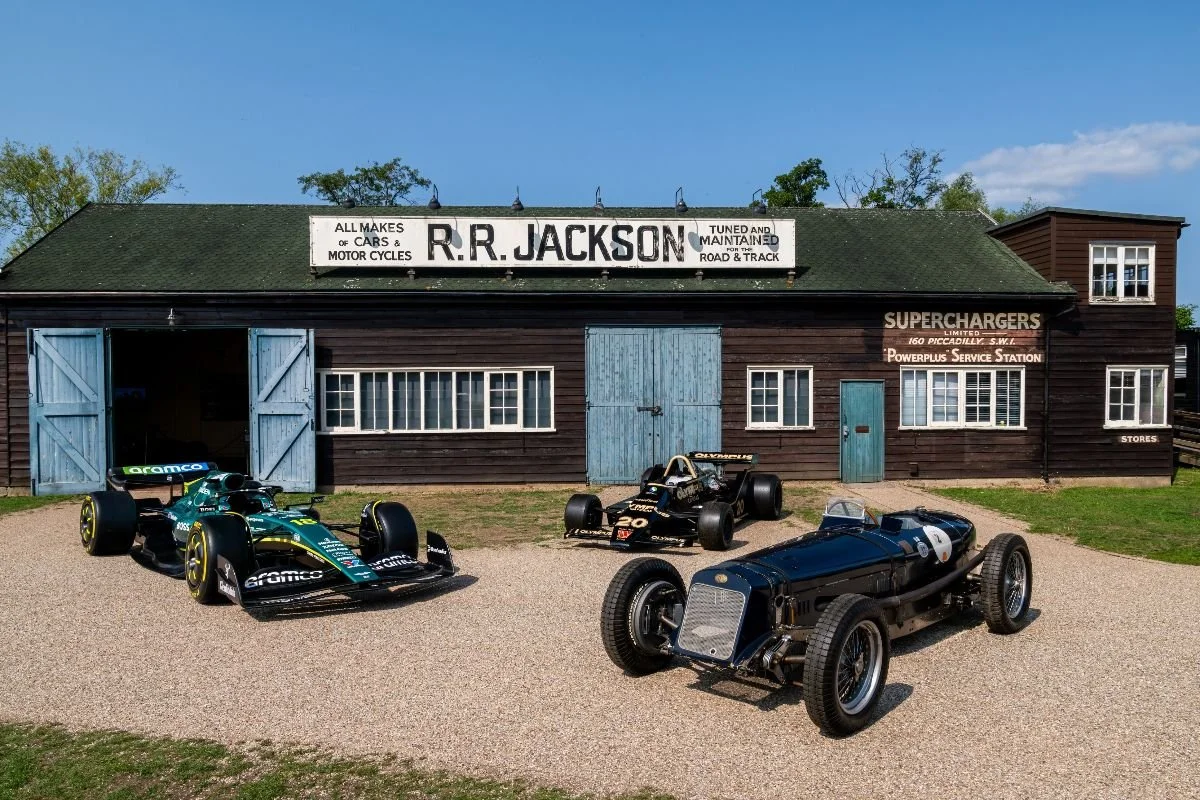 Britain’s very first Grand Prix was staged at Brooklands, the birthplace of British motorsport, in 1926