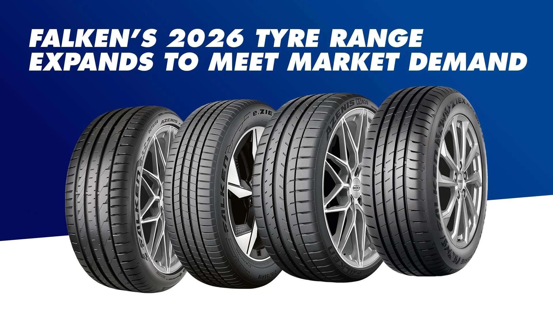 Sixteen new sizes added to Falken AZENIS FK520, now covering 17 to 22-inch rims