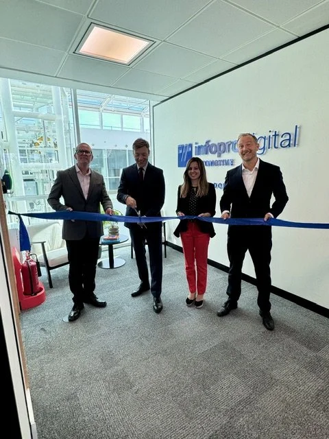 The opening event took place on 2 July at the new office, located in the Stella Building