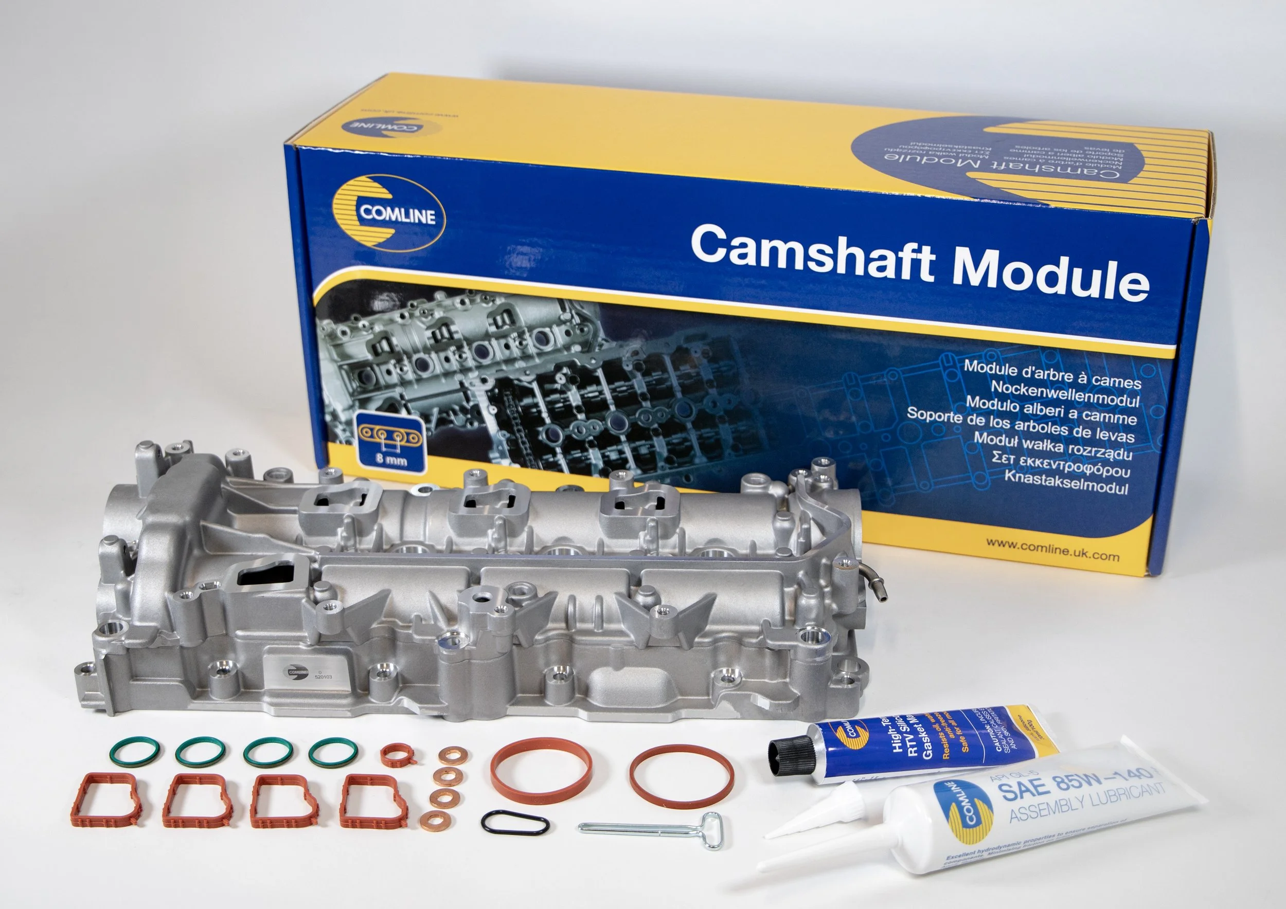 Fully pre‑assembled module complements Comline’s timing chain kits and saves up to one-and-a-half hours labour time for workshops