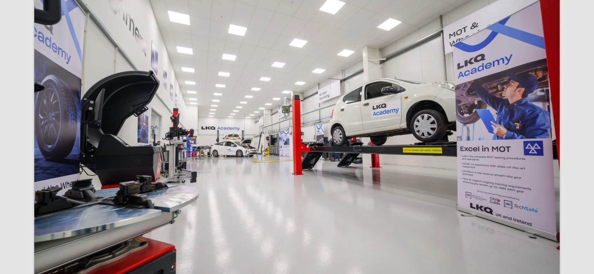 LKQ Academy is increasing the number of seats available on its electric and hybrid vehicle training courses by 50 per cent