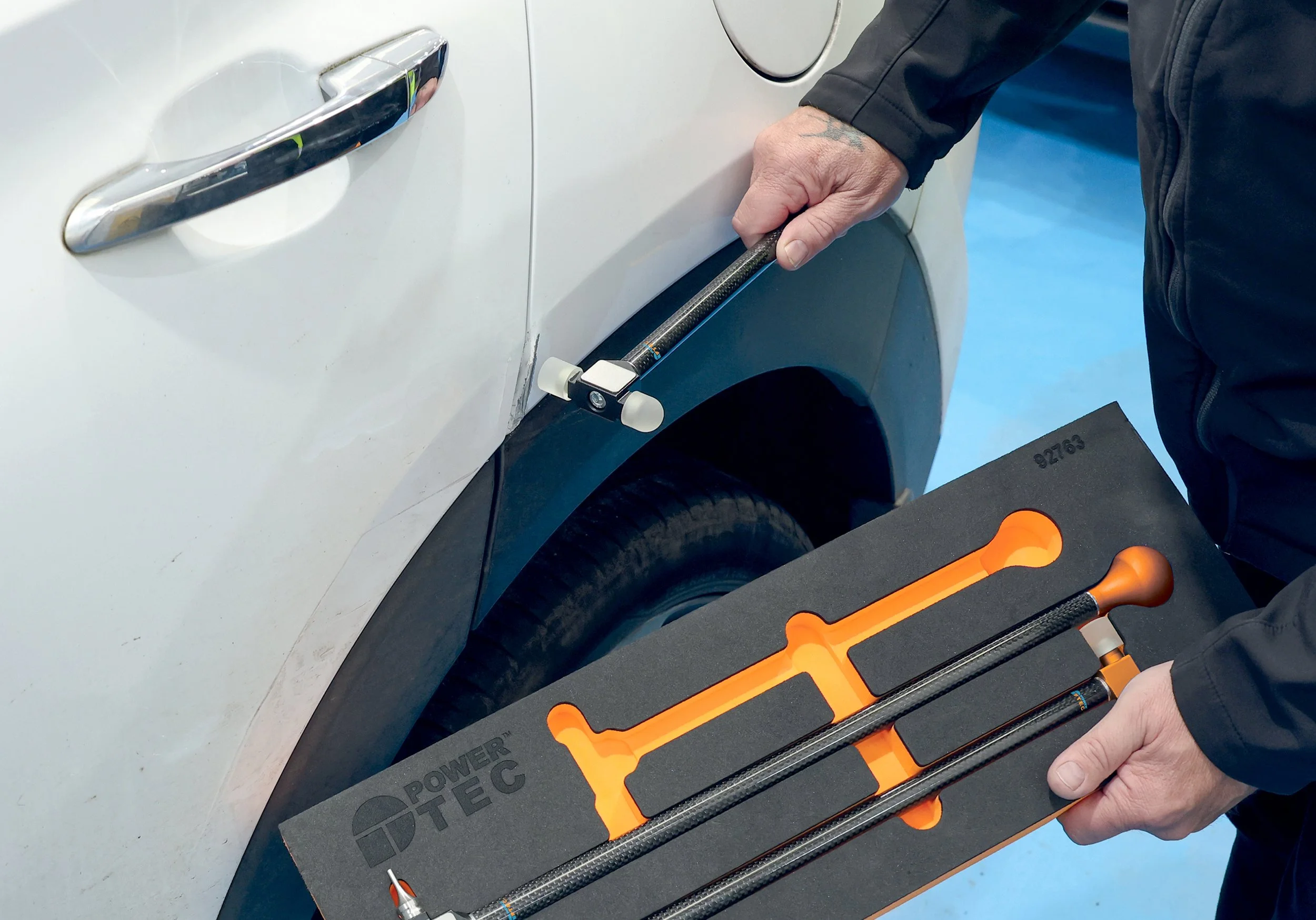 Carbonstrike hammers are engineered to reduce high spots and crowns created during the dent removal process