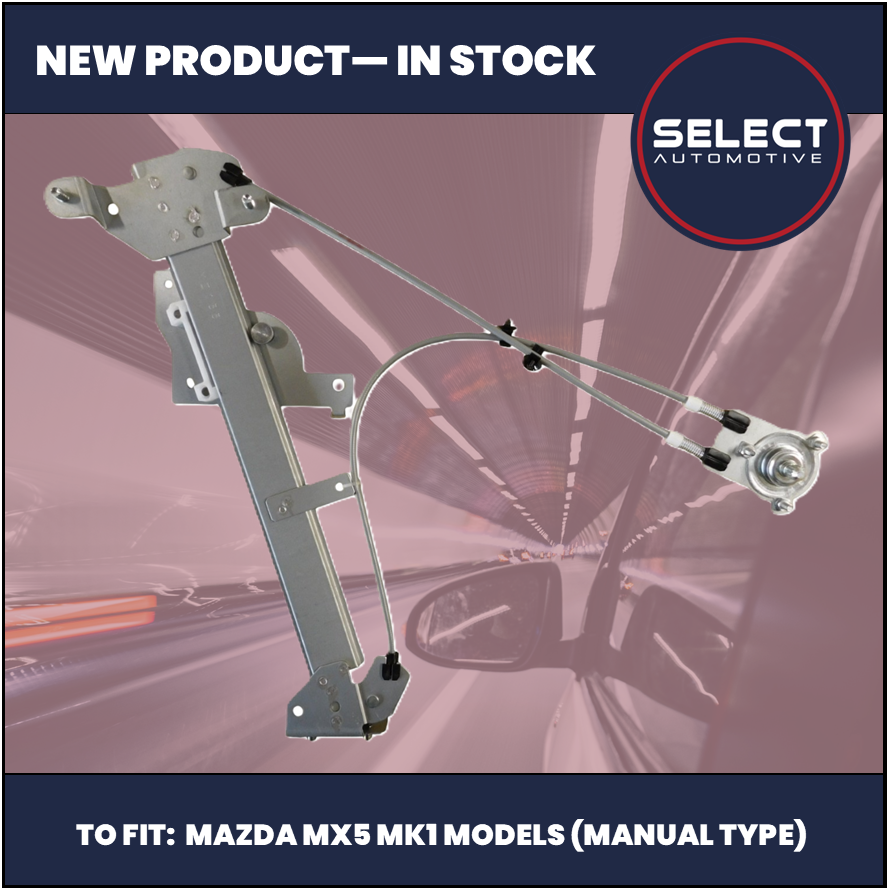 SELECT Automotive has added 26 new window regulators to its current product portfolio, catering for both front and rear applications
