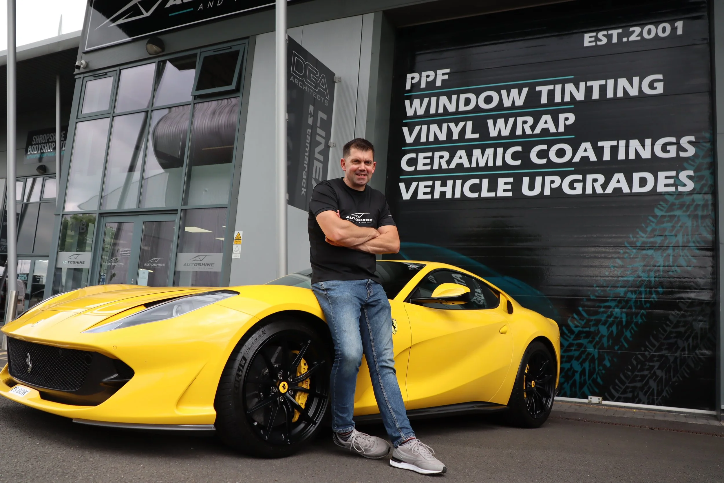 Autoshine and Tinting, based on Halesfield in Telford and founded by Duncan Richards, is investing £20,000 into a second county branch