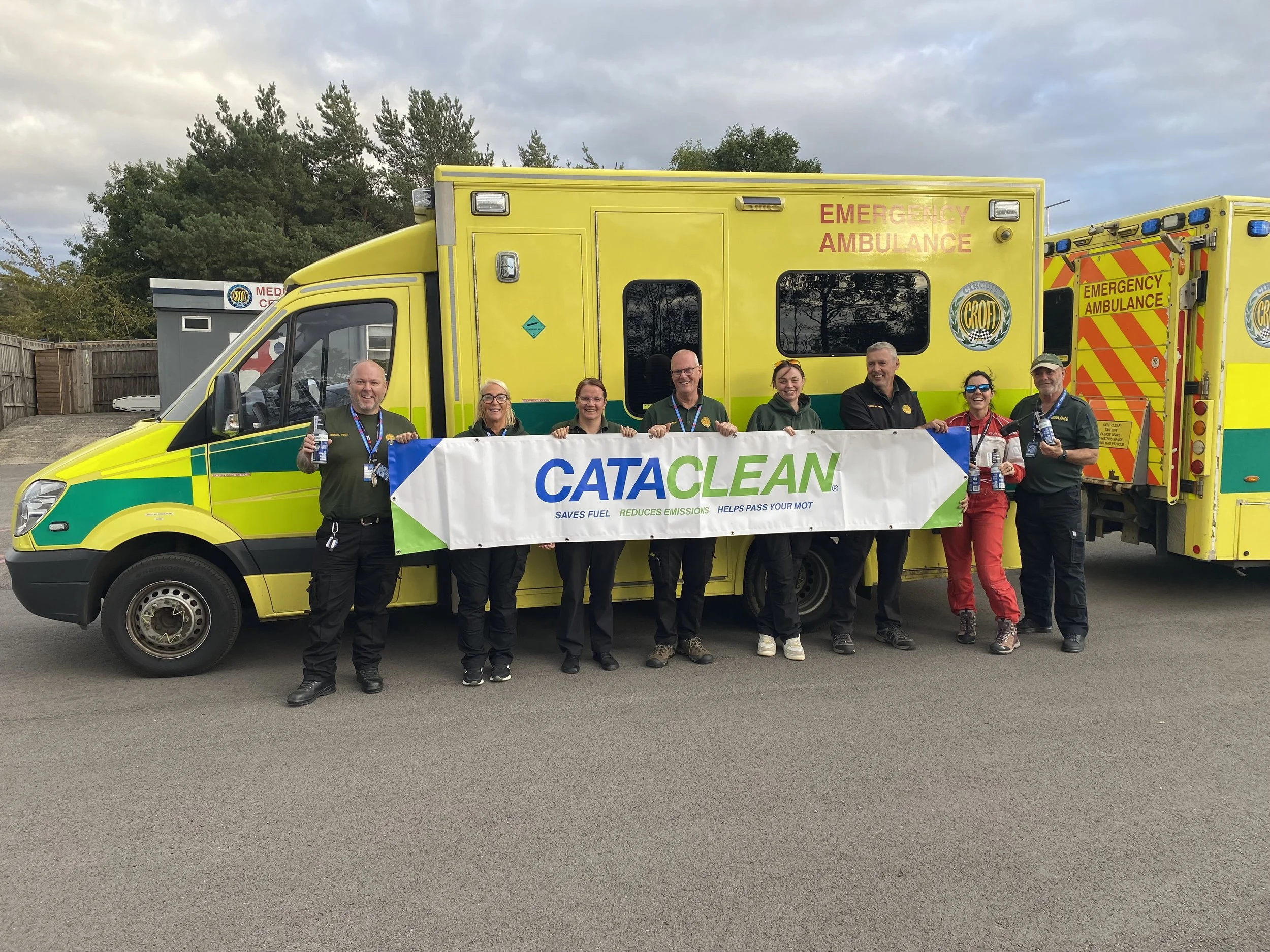 Cataclean has helped transform the performance of Croft Circuit’s ambulance fleet