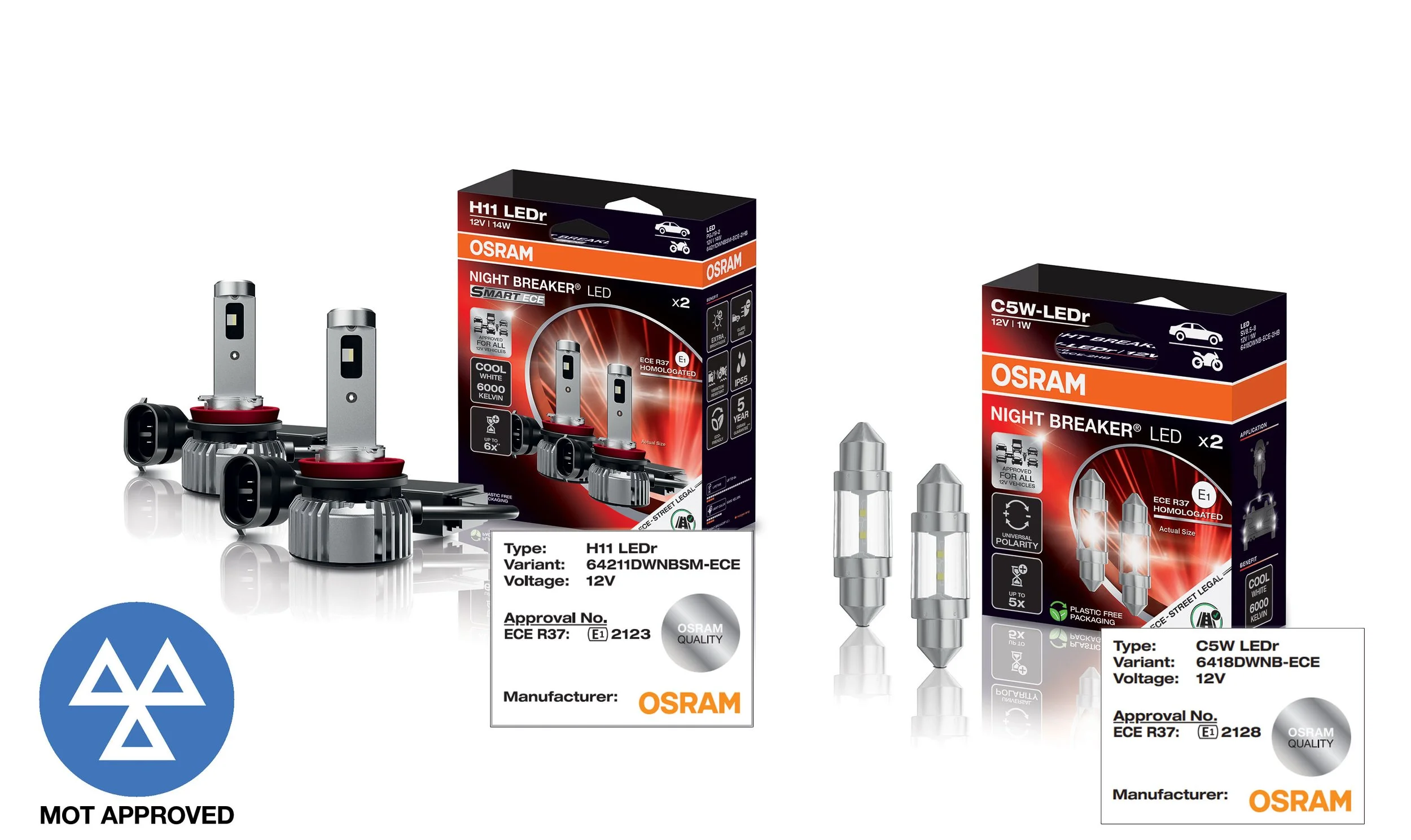 After working closely with the Department for Transport and DVSA for over two years OSRAM has been instrumental in changing the lighting portion of the MOT,