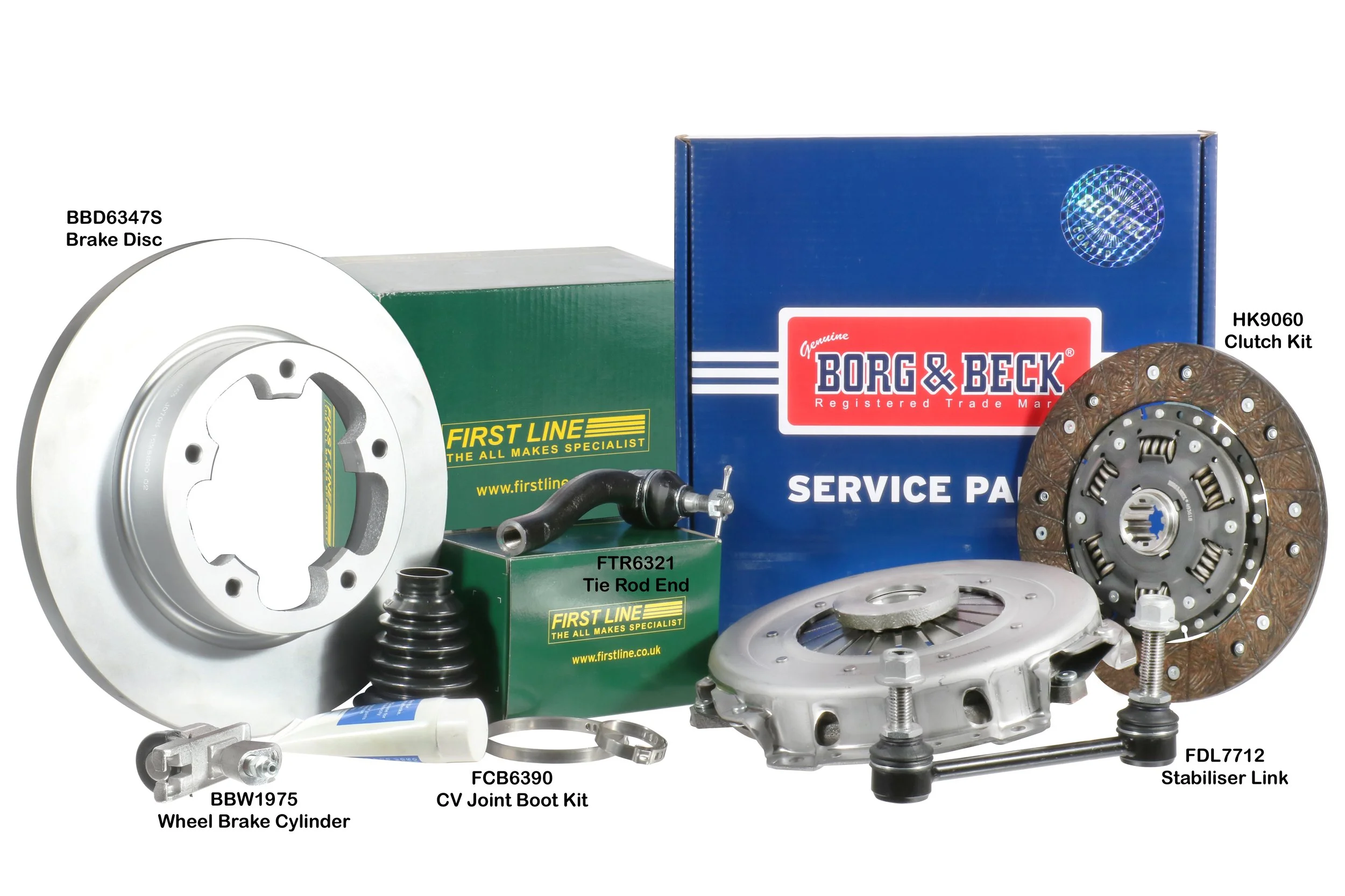 This latest range expansion includes 15 new Steering and Suspension parts