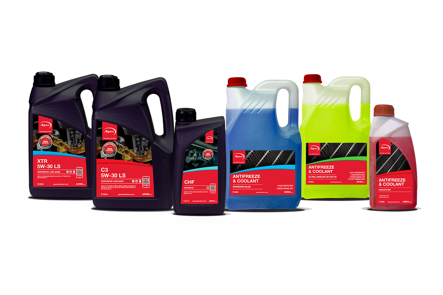 Developed in partnership with leading lubricant manufacturer Valvoline™, the range uses high-quality base oils