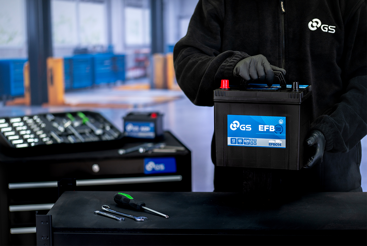 GS Yuasa Battery Europe Ltd has strengthened its GS automotive battery range with the introduction of six new Enhanced Flooded Battery (EFB) references