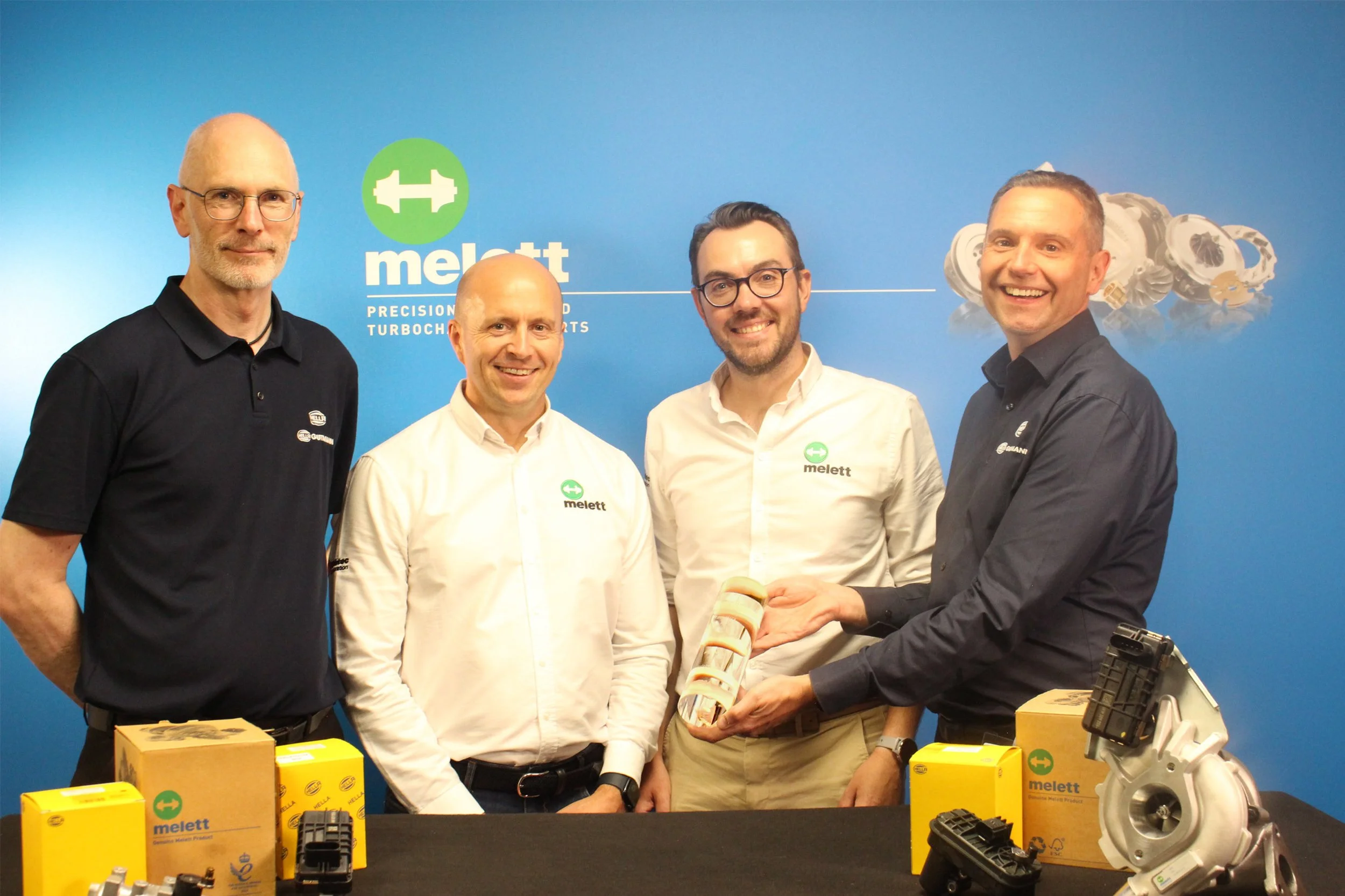 Melett has been awarded the HELLA “Sales Star - Turbo Actuators”accolade,