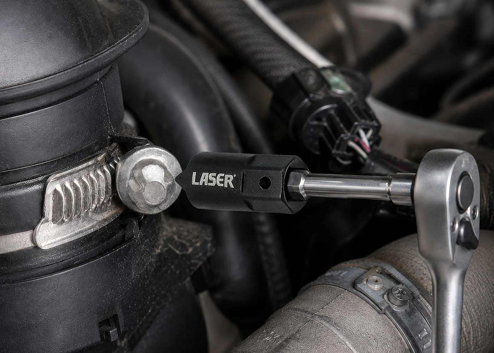 Tamperproof hose clamps are increasingly used by vehicle manufacturers to secure turbocharger and induction pipework