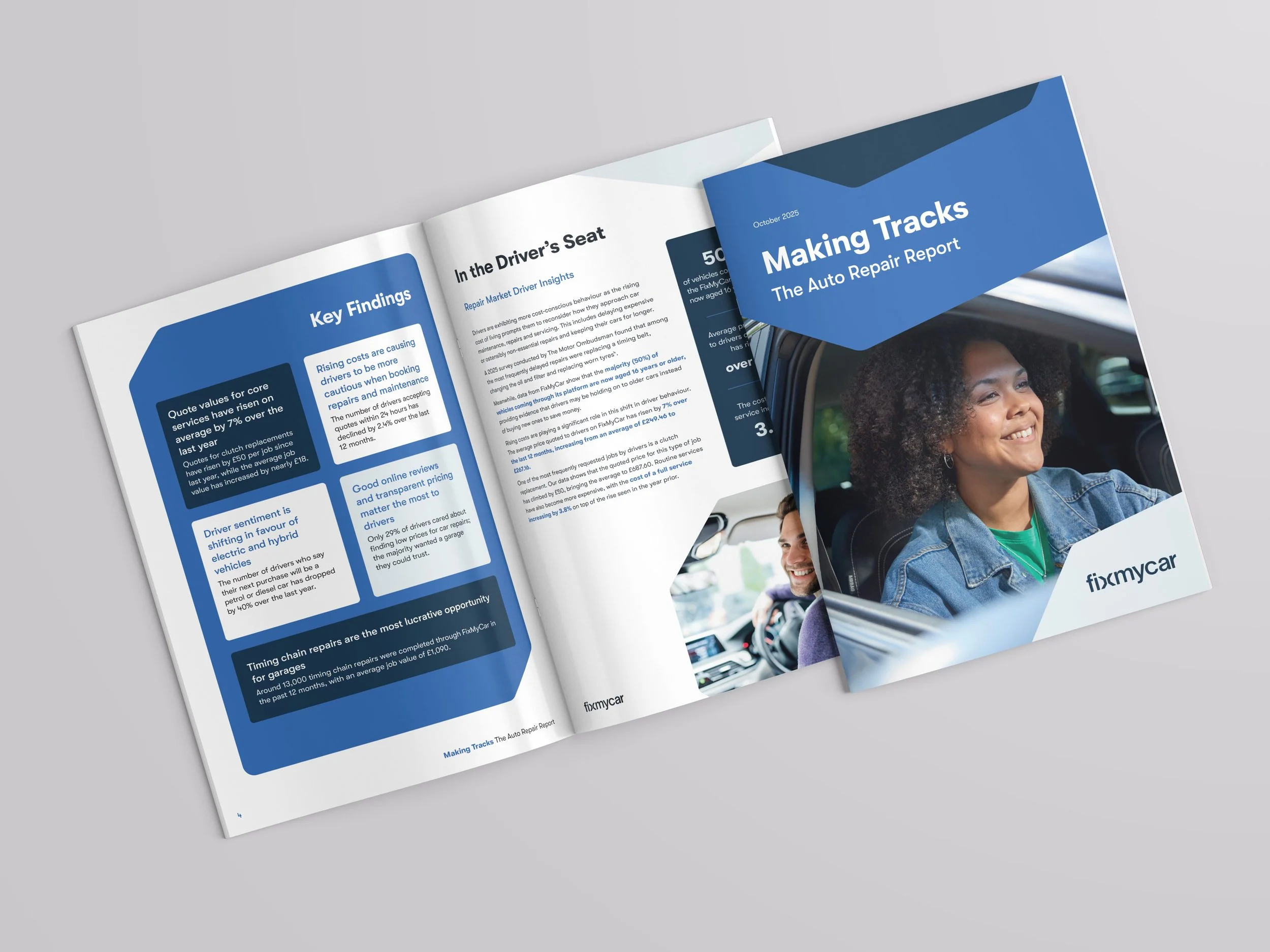 Making Tracks Report 2025 reveals opportunities for garages through insights into pricing, consumer trust, and high-value repair trends