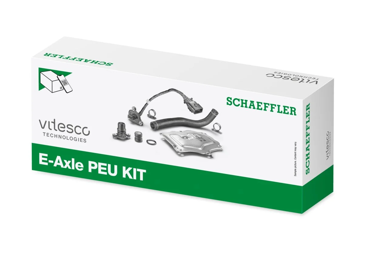 A new Schaeffler Vitesco E-Axle PEU KIT allows workshops to carry out simple power electronics repairs