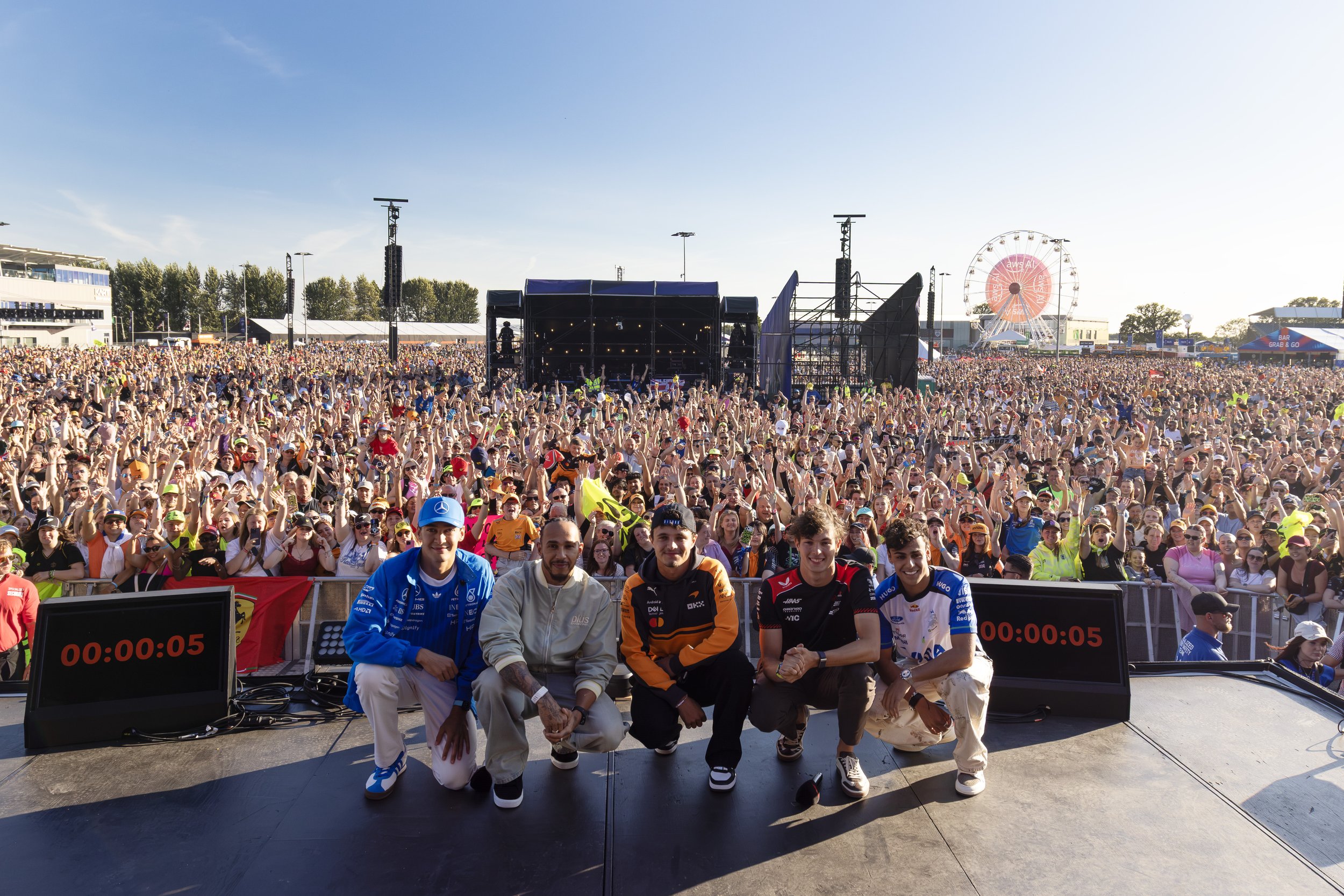 Silverstone delivered an unforgettable Formula 1 British Grand Prix weekend, combining world-class motorsport with four nights of spectacular live entertainment