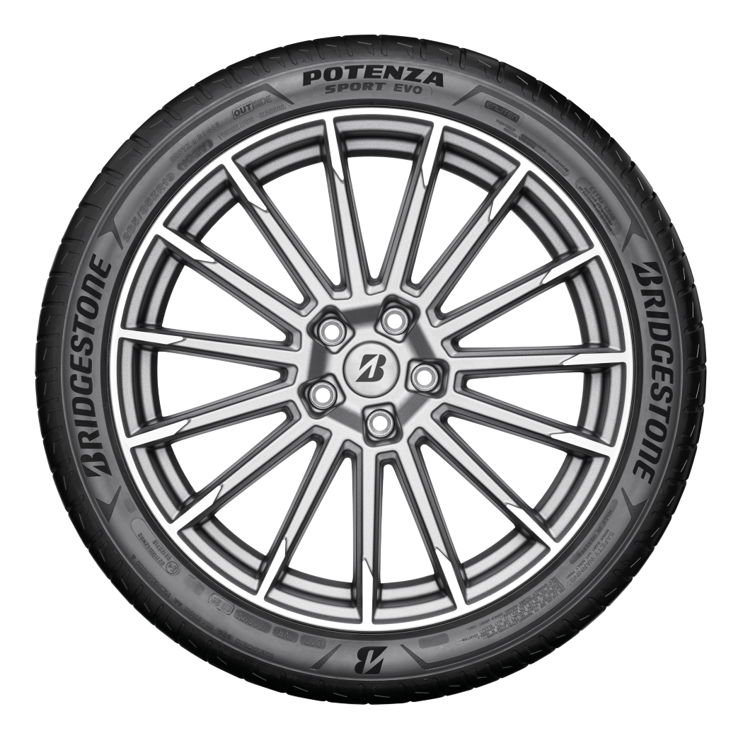 The new Bridgestone Potenza Sport EVO delivers exceptional control at high speeds, maintaining vehicle stability