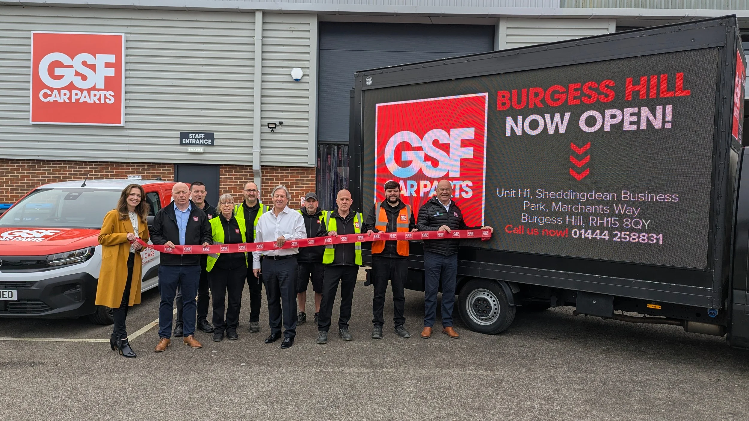 The new Burgess Hill branch is a 6,855 sq ft unit located on Marchants Way