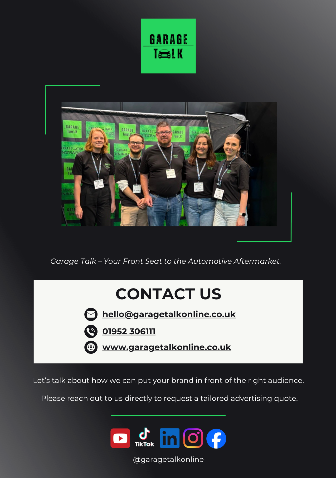 Contact us page