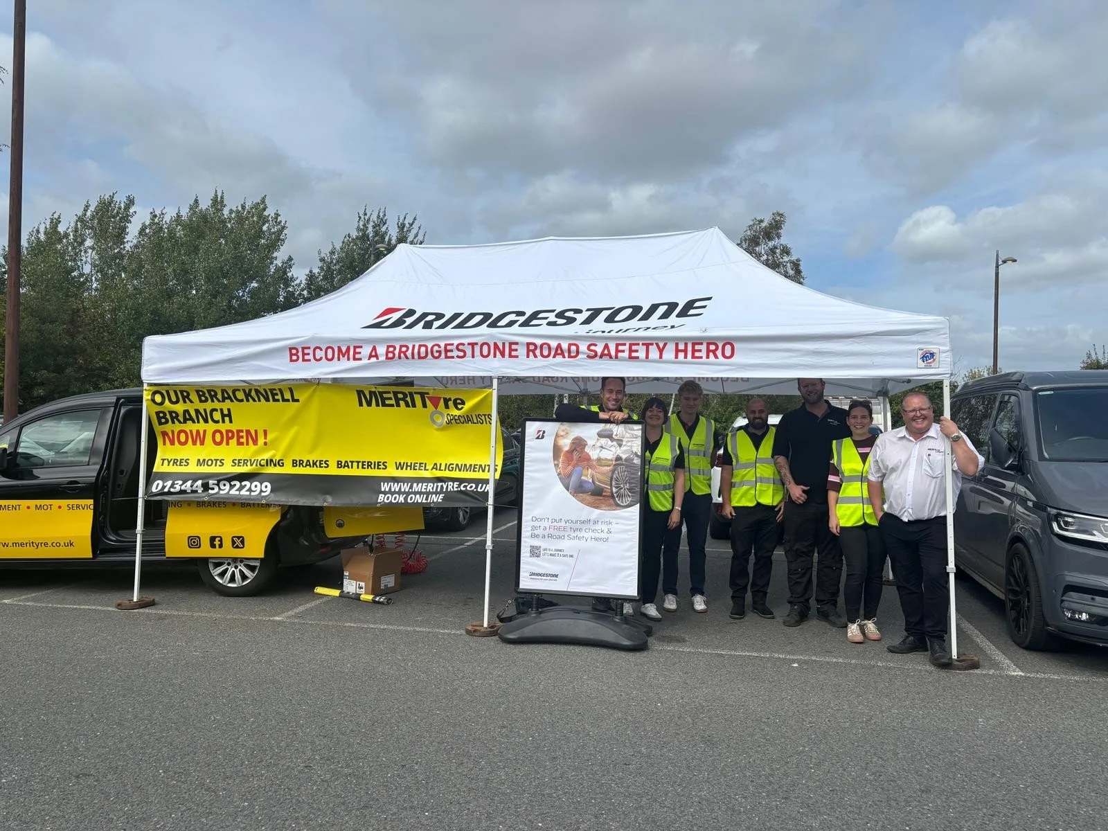 Merityre Bracknell has issued a rallying call for motorists to carry out some simple tyre checks