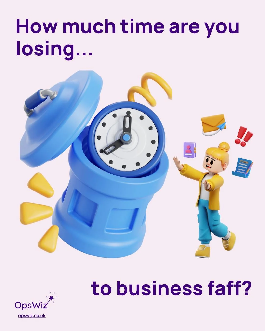 How much time are you losing every single week to "businessing" faff?

Be honest with yourself, how many of these ring a bell?

◾️ Playing email tennis back and forth just to find an open slot for a discovery call. 

◾️ Hunting through thre