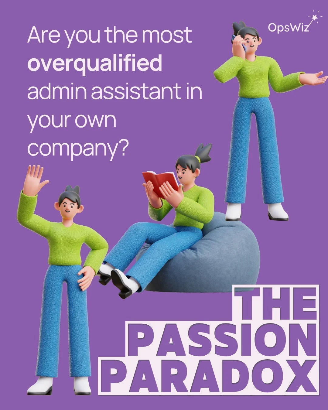 Are you the most overqualified admin assistant in your own company? 

If the thought of building the systems your business actually needs feels like a mountain you simply don't have the energy to climb, you are not alone. 

When you're already underw