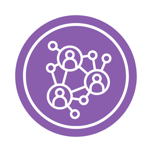 A nework diagram of people