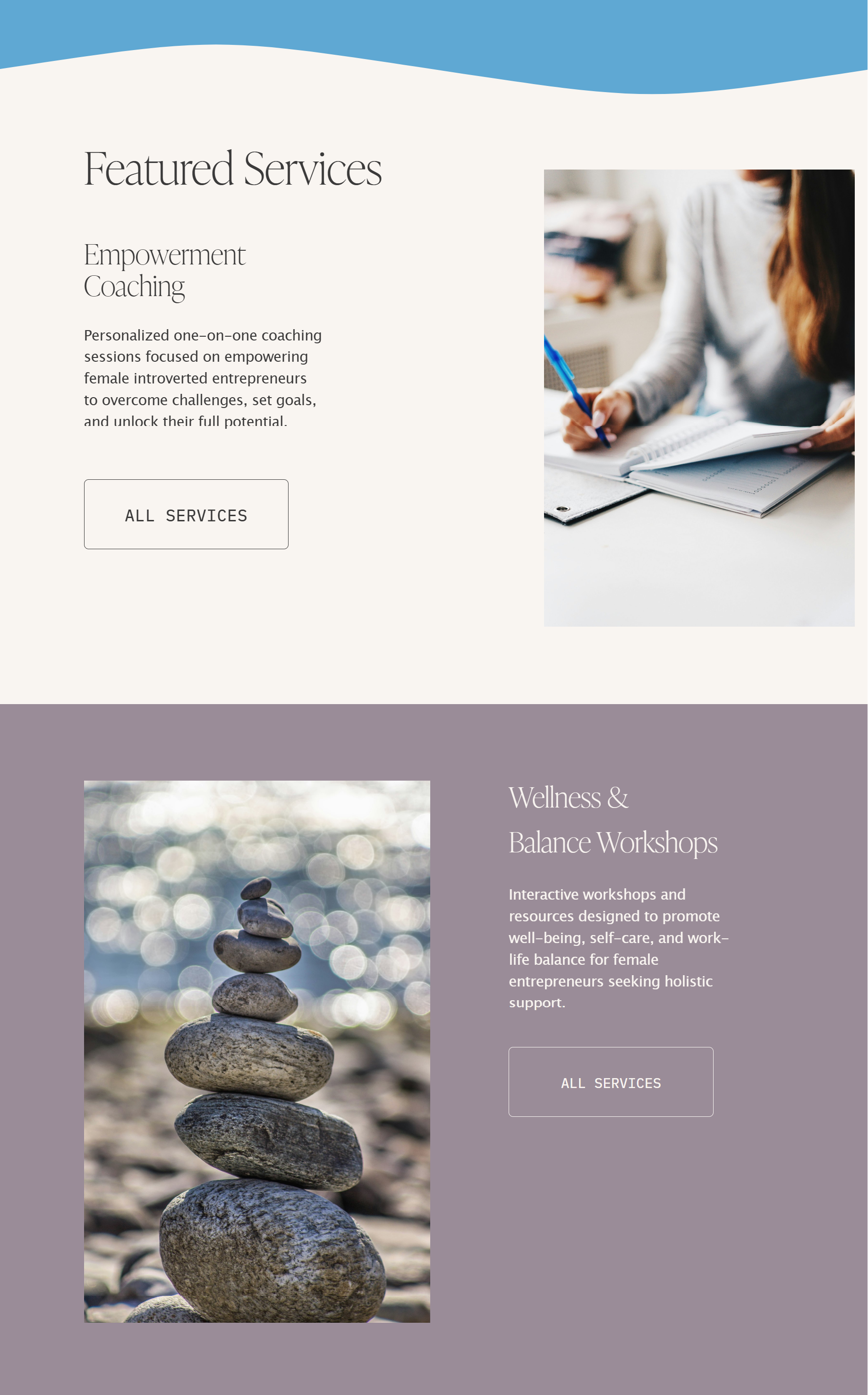 Female Life Coach - Mobile Website.png