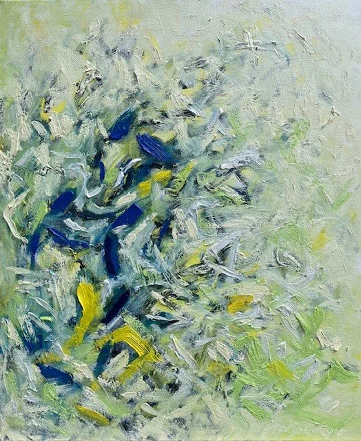 Autre danse - huile sur toile - 60x50cm - 2024