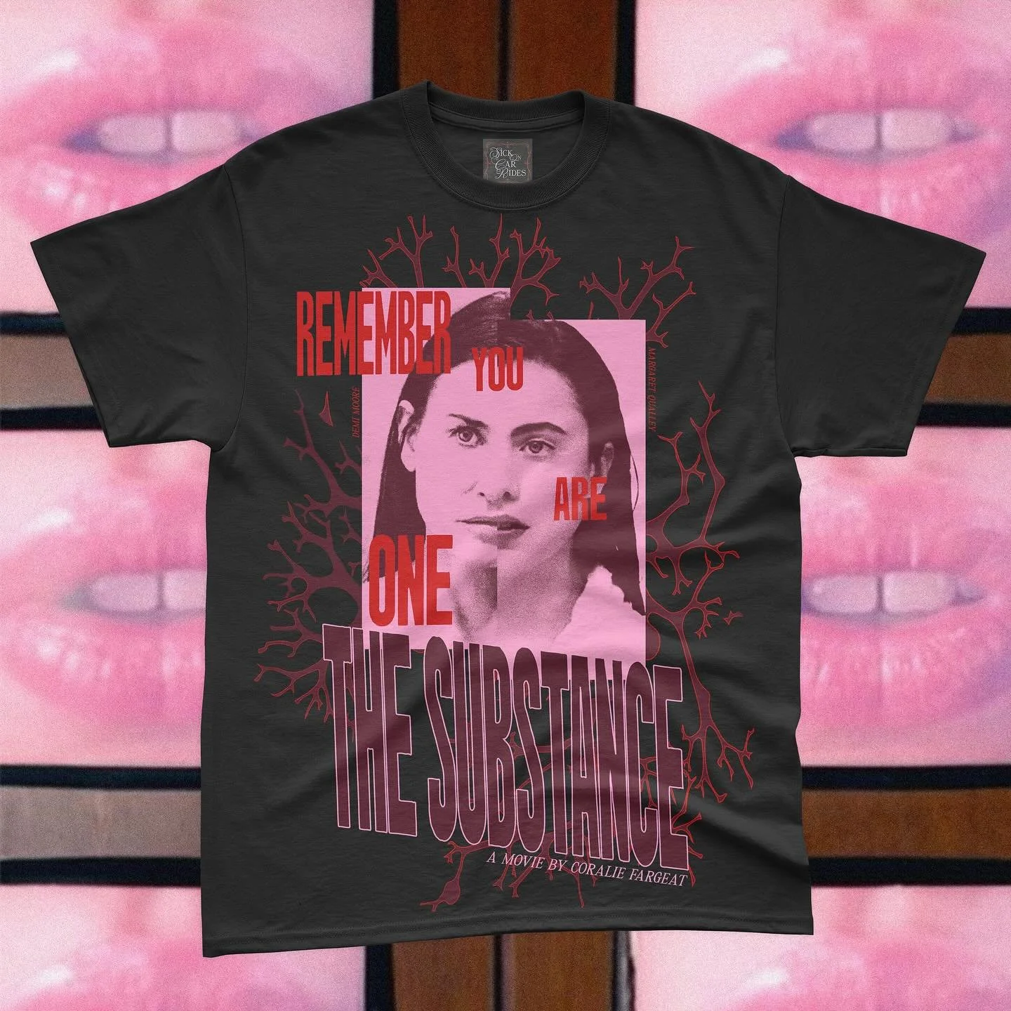 REMEMBER YOU ARE ONE 💉🩸- THE SUBSTANCE
.
.
#thesubstance #horrormovie #fandesign #graphicdesign #tshirtdesign #teedesign #fanart #horrorfan #bodyhorror #demimoore #margaretqualley