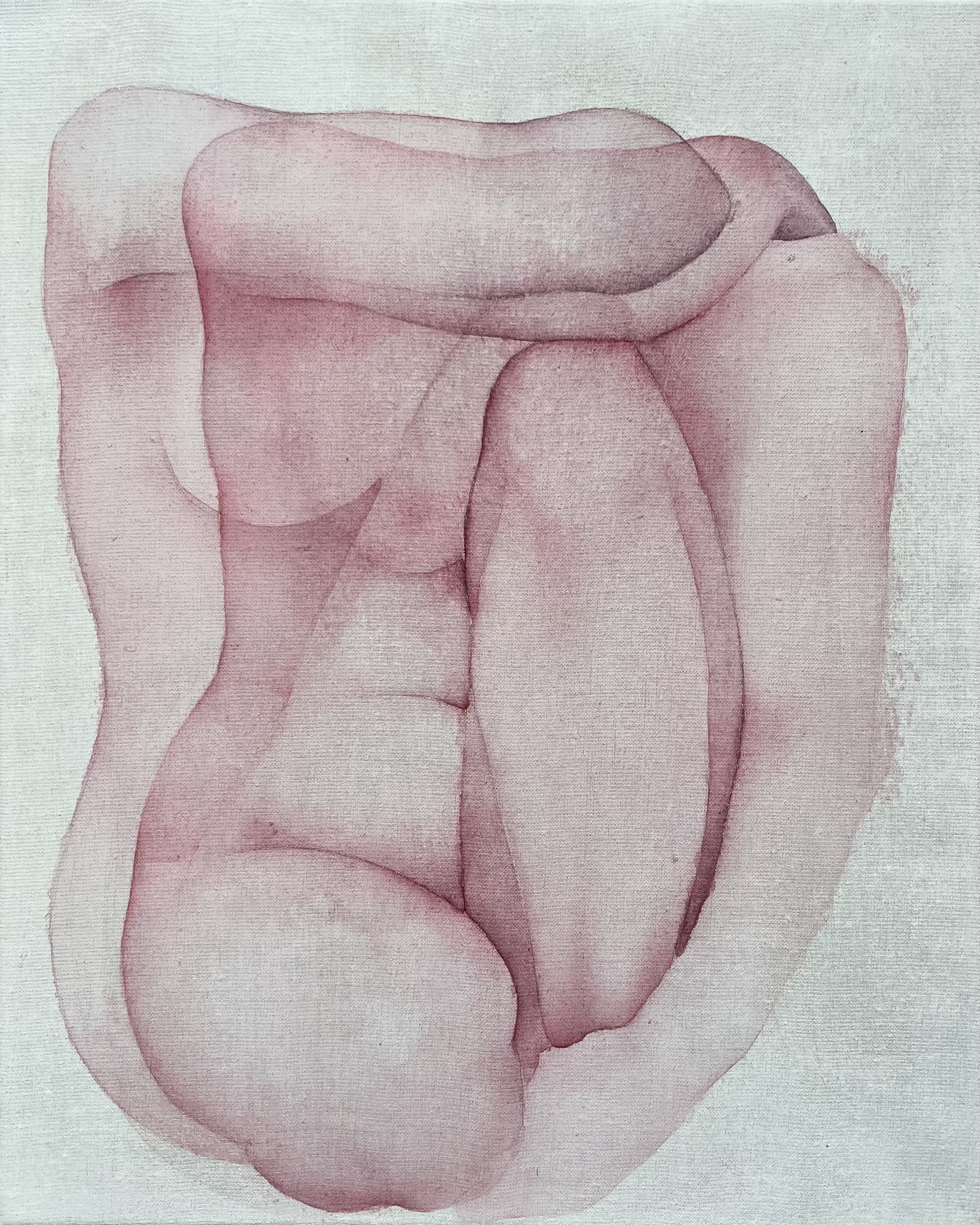 50cm x 40cm 
Watercolor on linen
