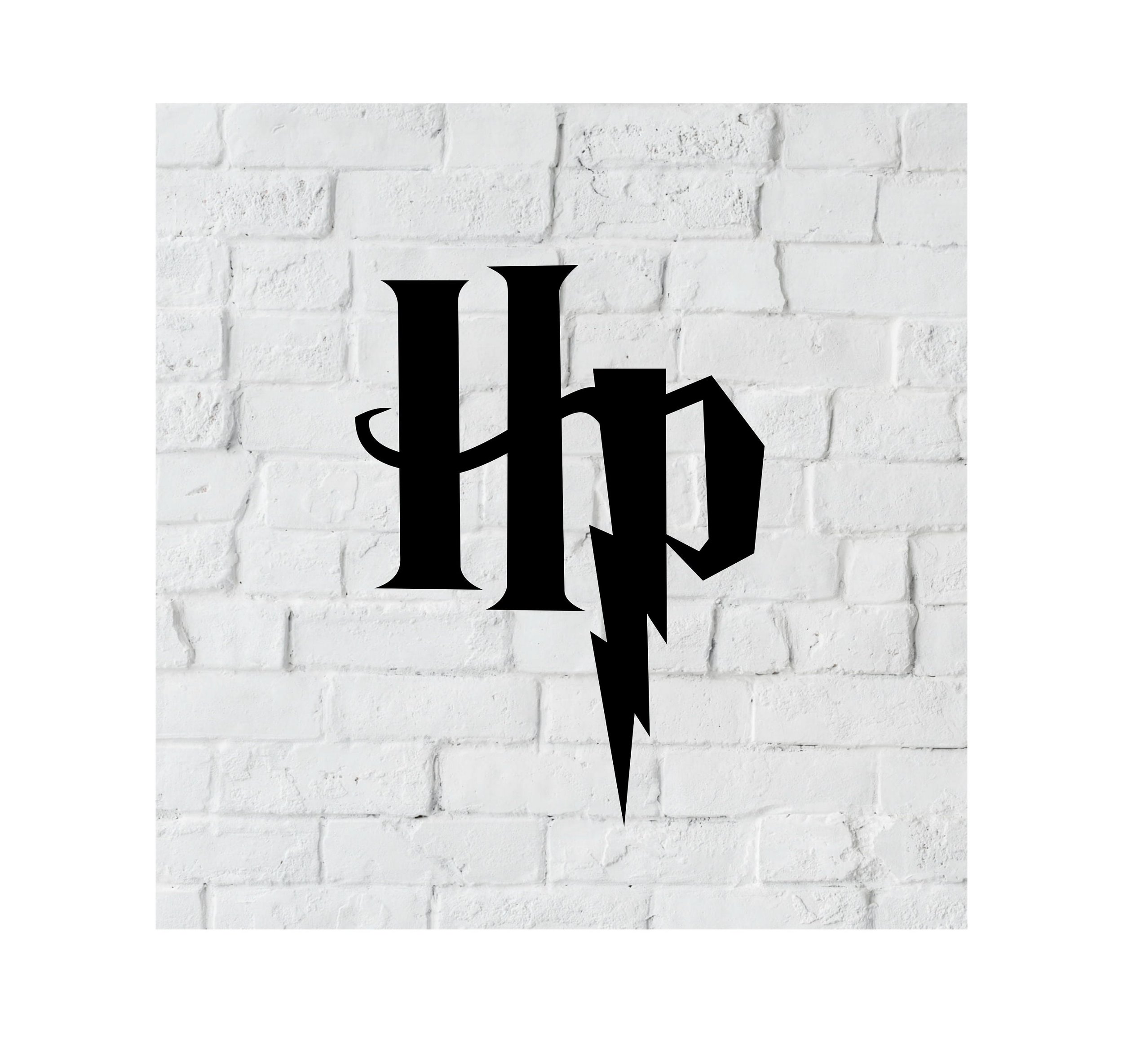 Harry Potter HP Monogram Vinyl Decal