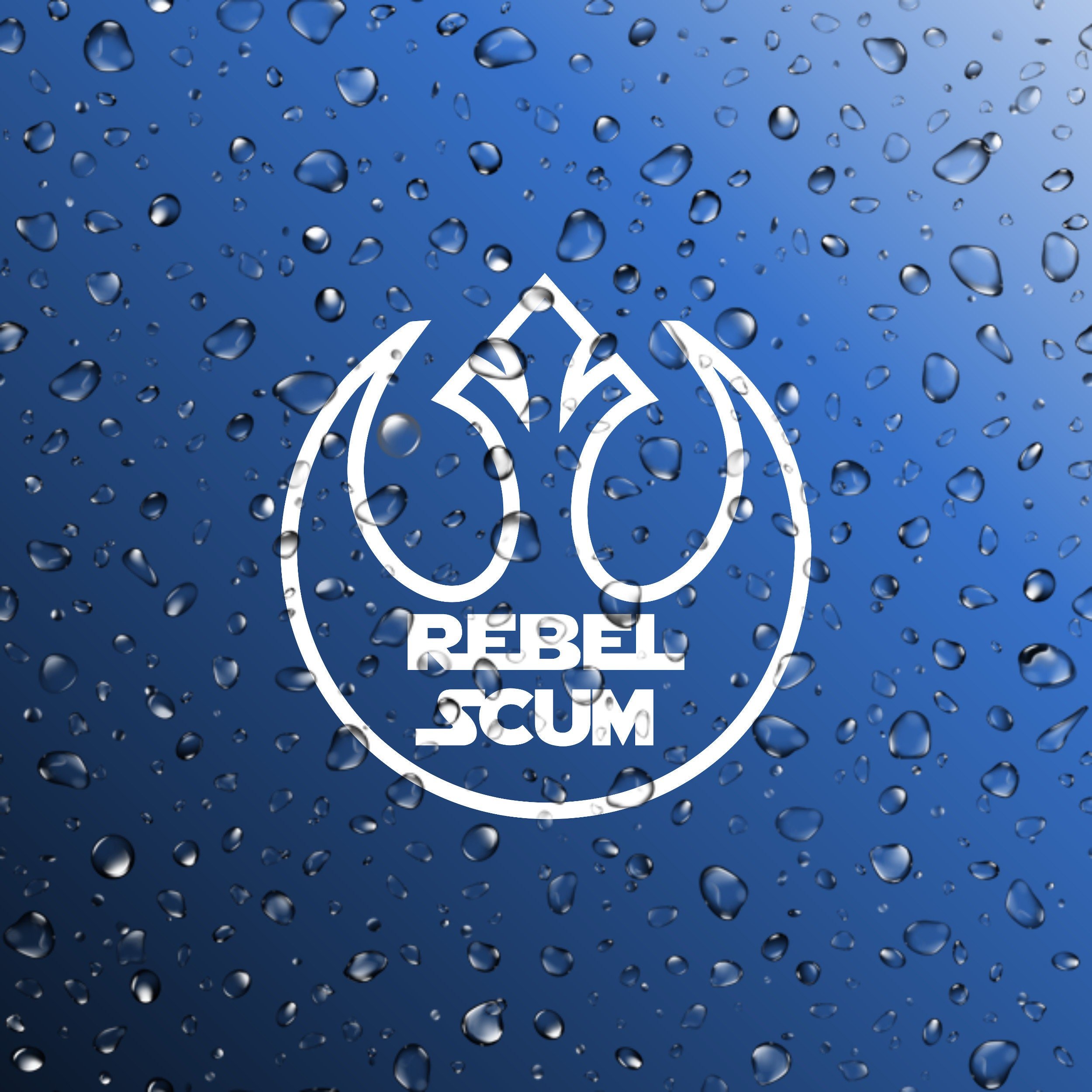 Star Wars Rebellion Rebel Scum Vinyl Decal