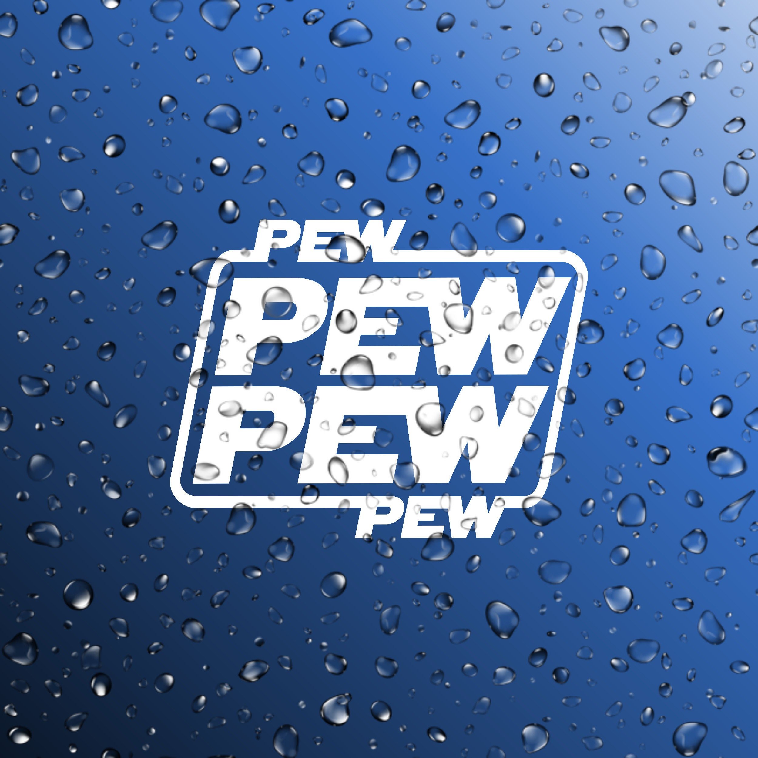 Star Wars Shoot Em Up Pew Pew Fun Vinyl Decal Sticker