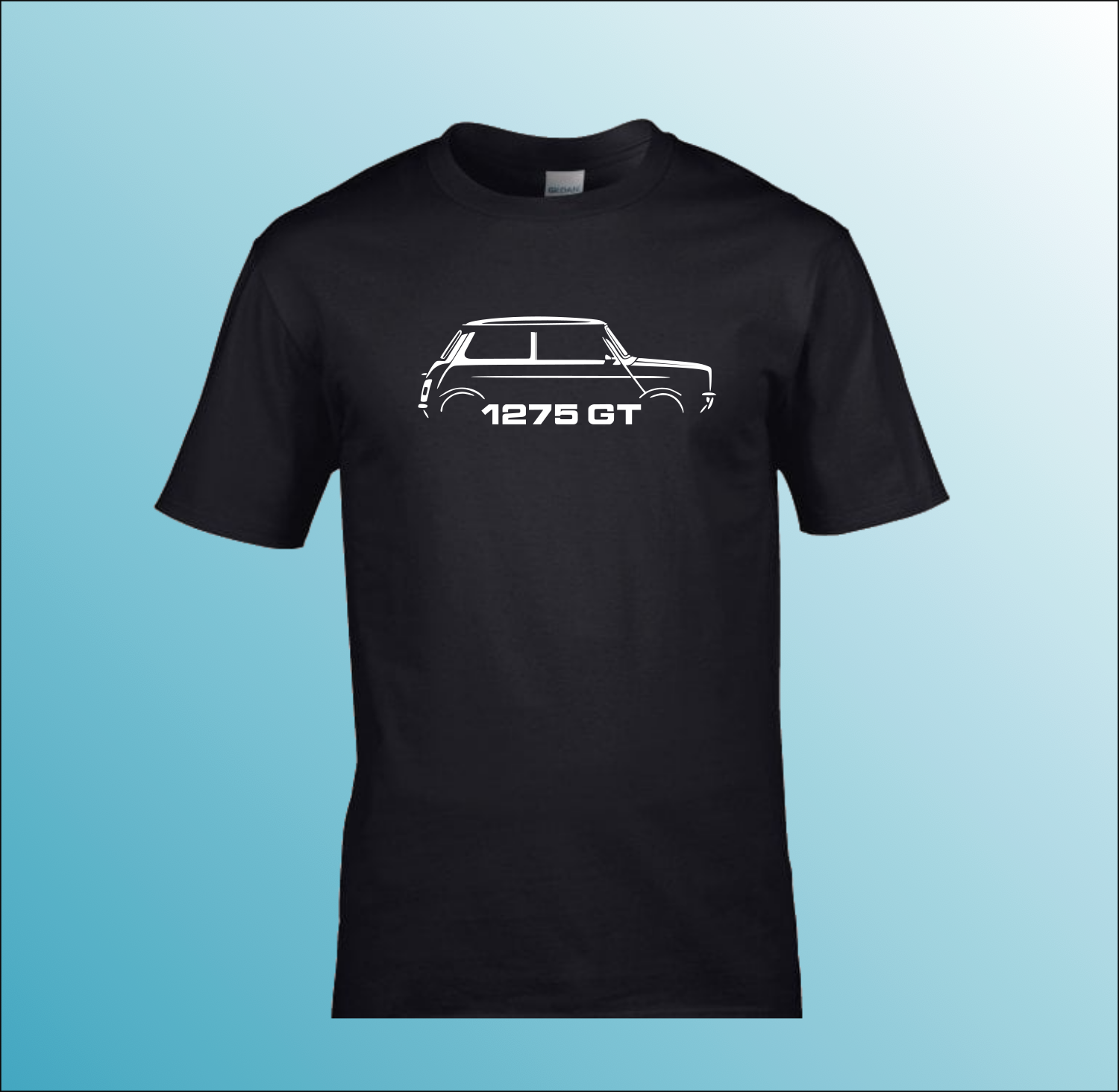 Classic Mini Silhouette Design 1275GT T-Shirt