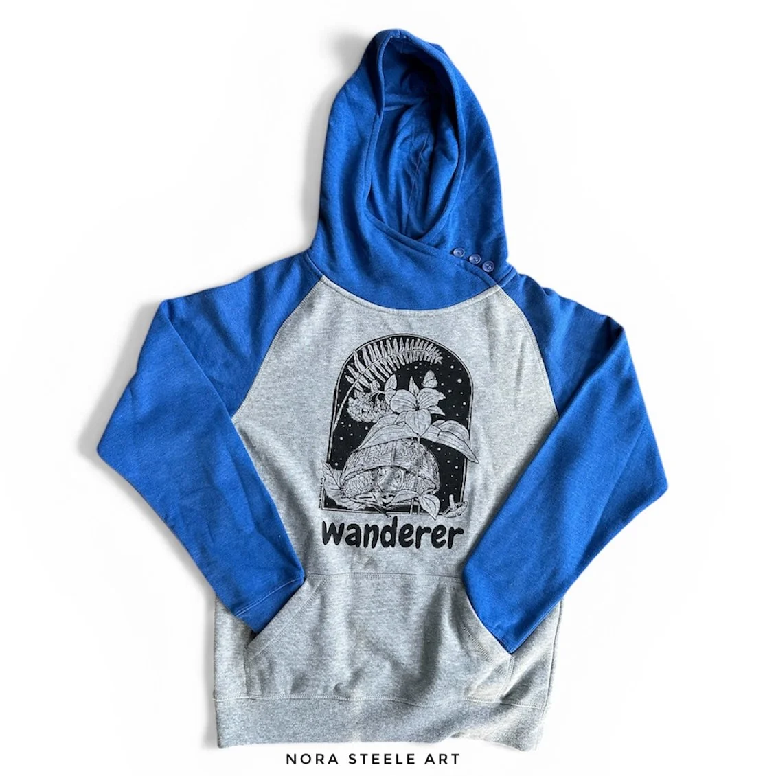 Wanderer - Up-cycled Hoodie - MEDIUM