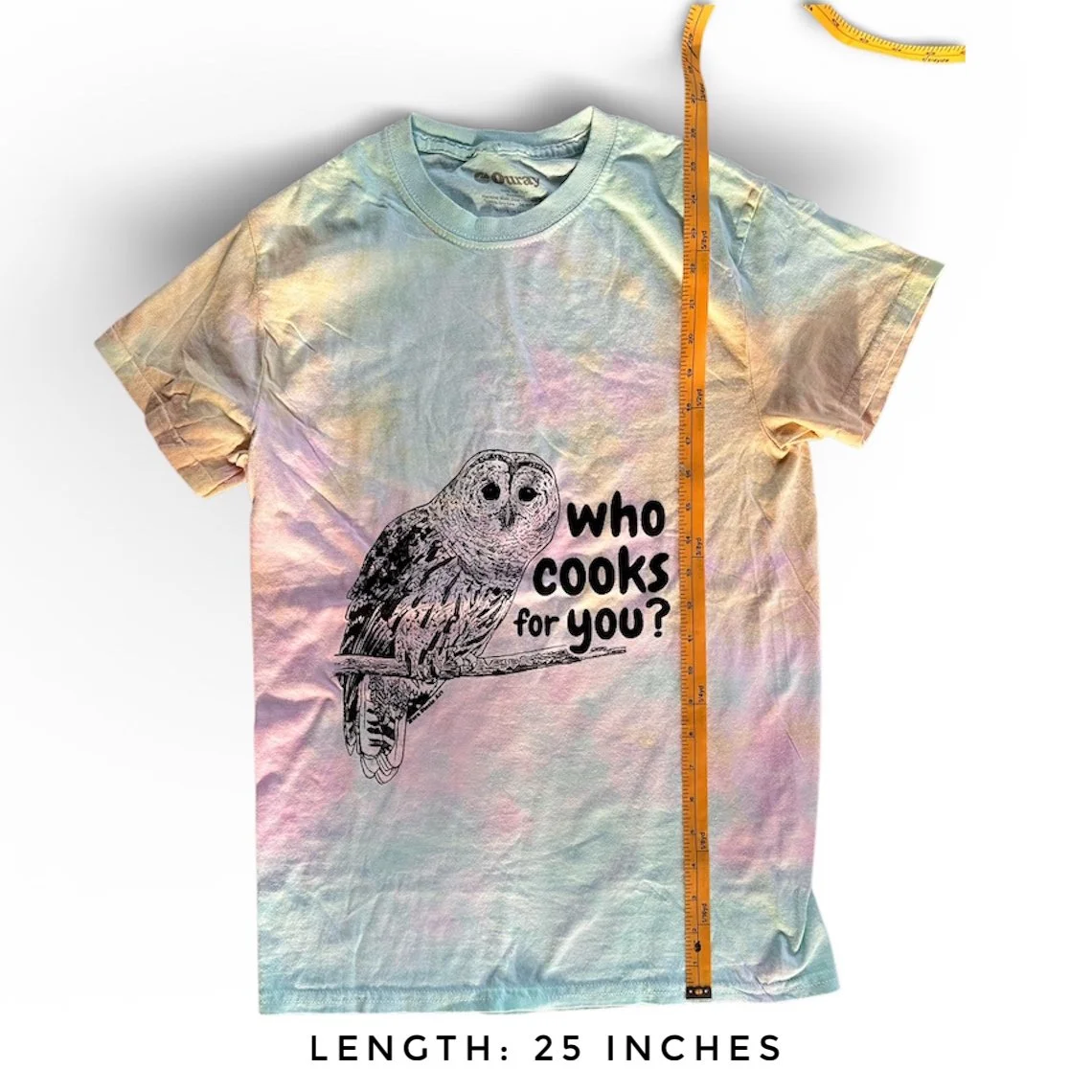 T-shirt length 25 inches