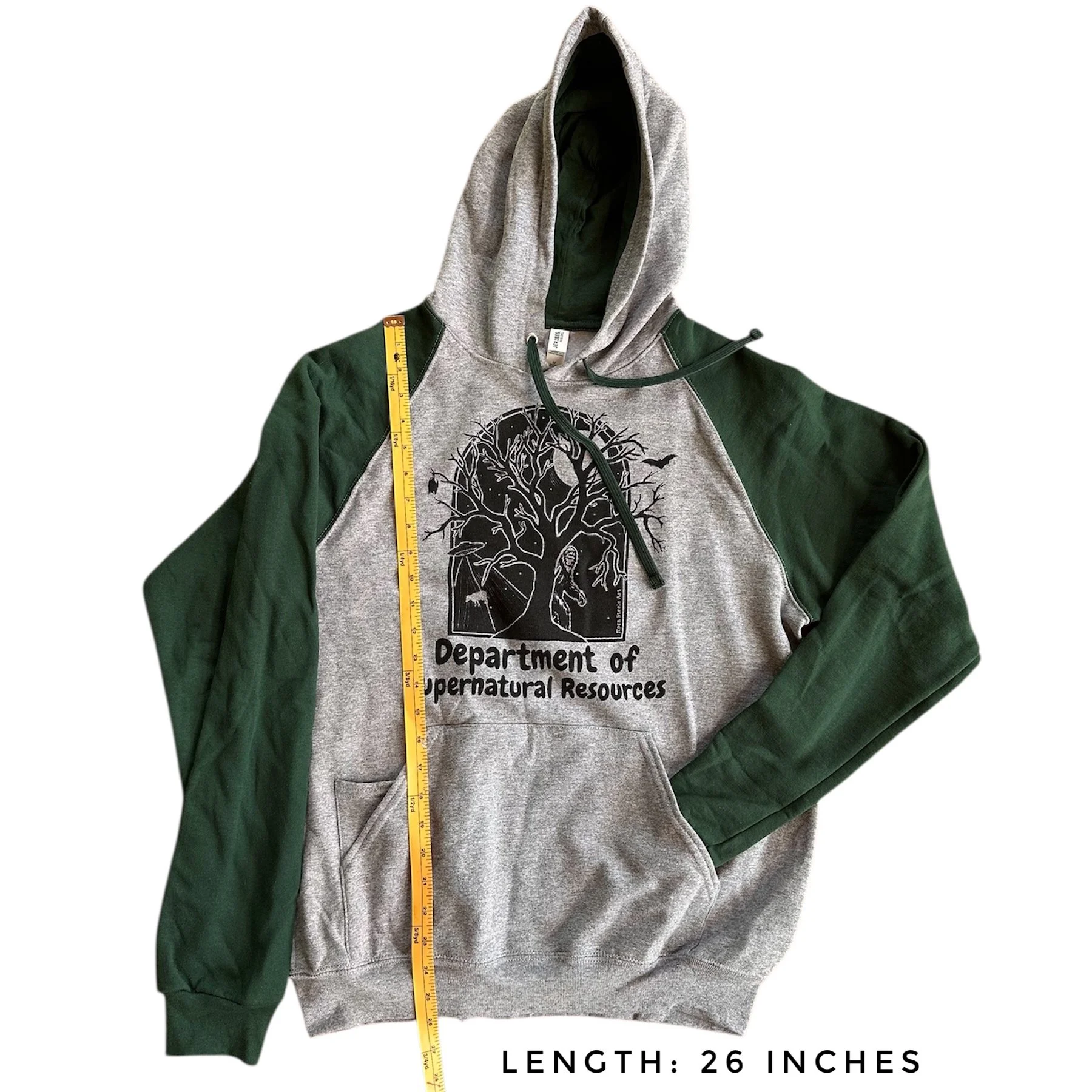 Hoodie length 26 inches