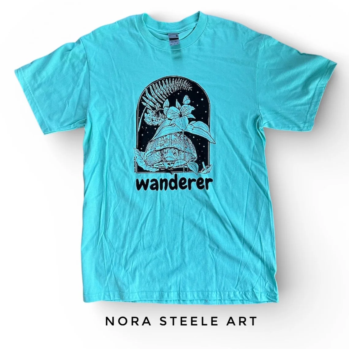 Wanderer - Up-cycled T-shirt Shirt - MEDIUM