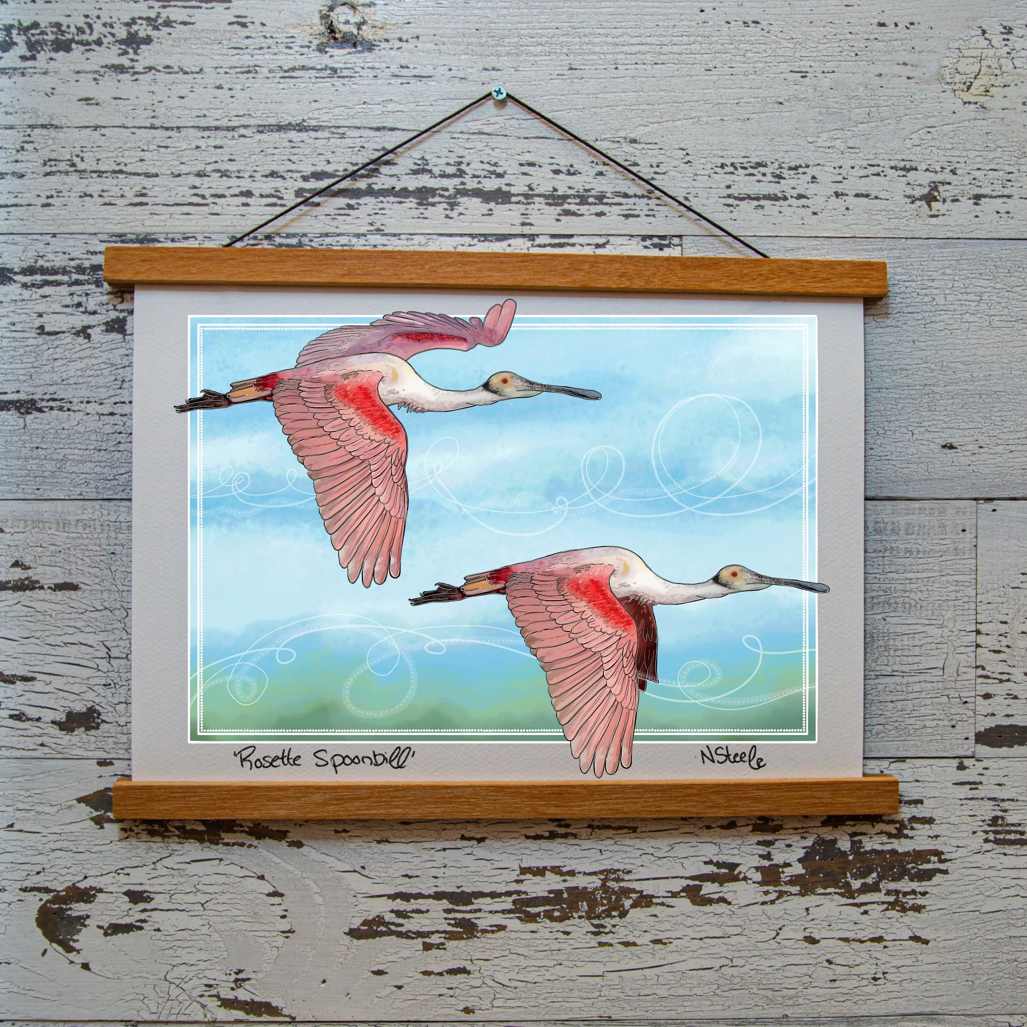 Roseate Spoonbill Art Print