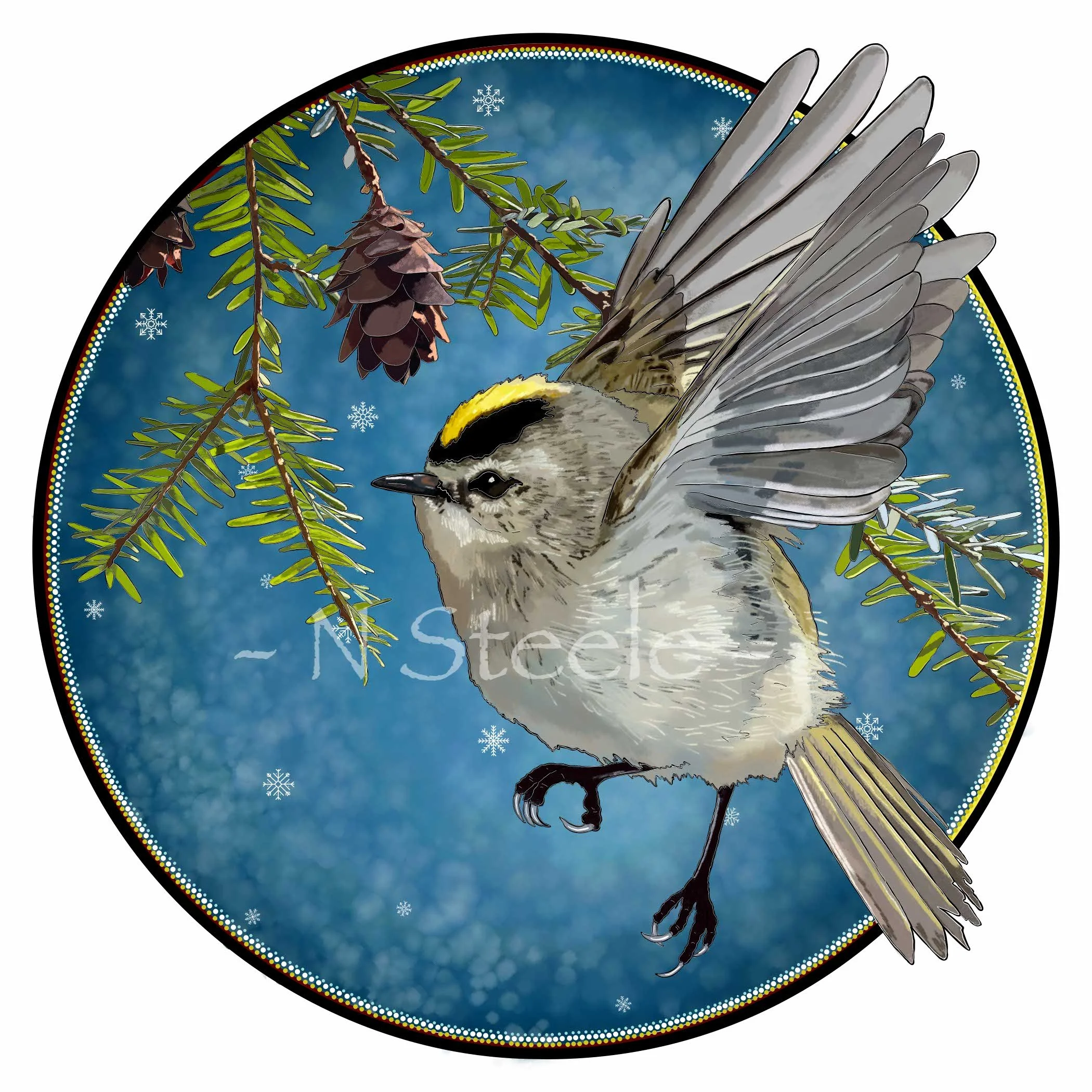 Golden-crowned Kinglet