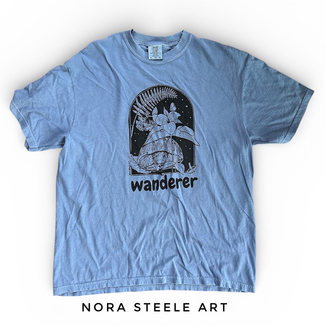 Wanderer - Up-cycled T-shirt Shirt - X-LARGE