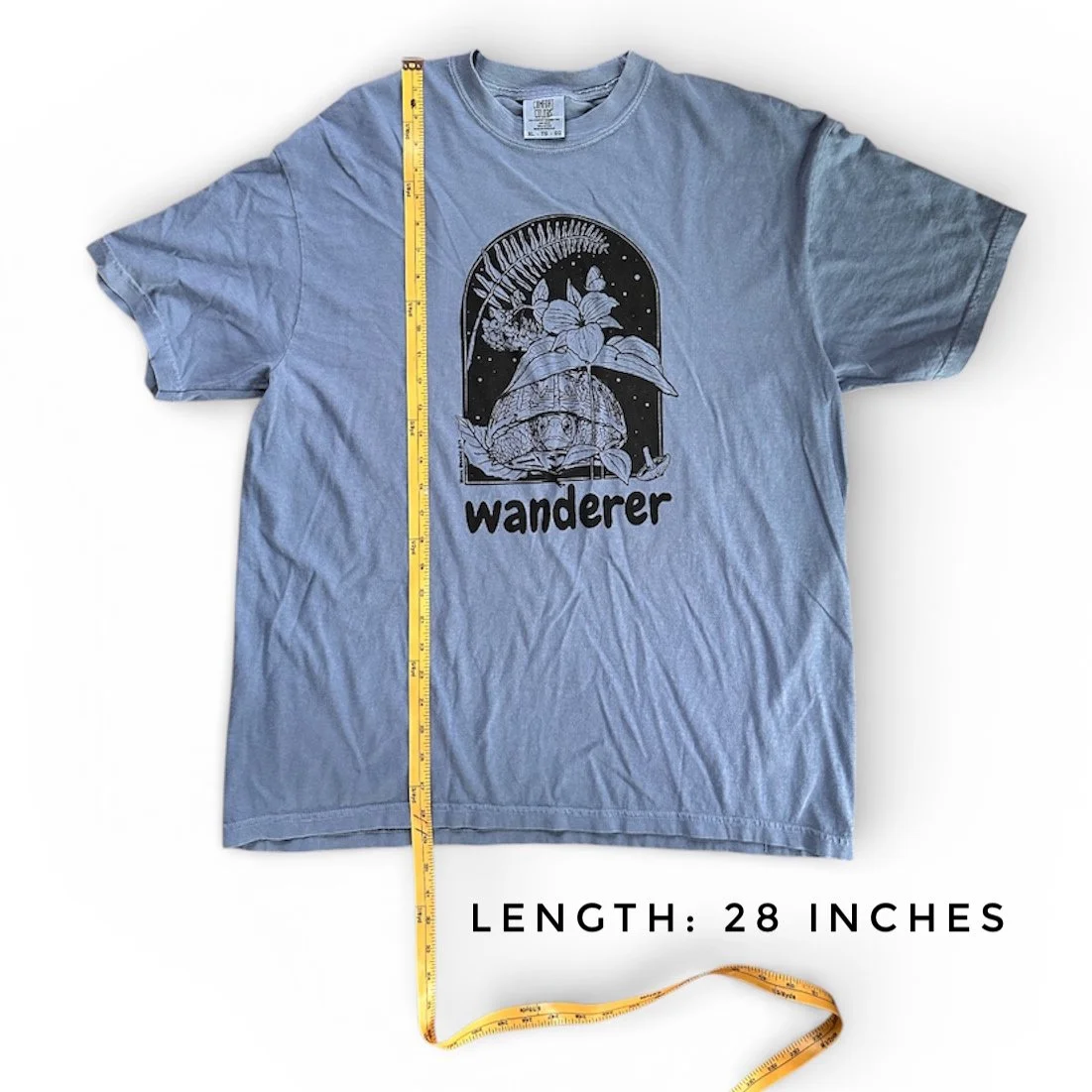 T-shirt length 28 inches