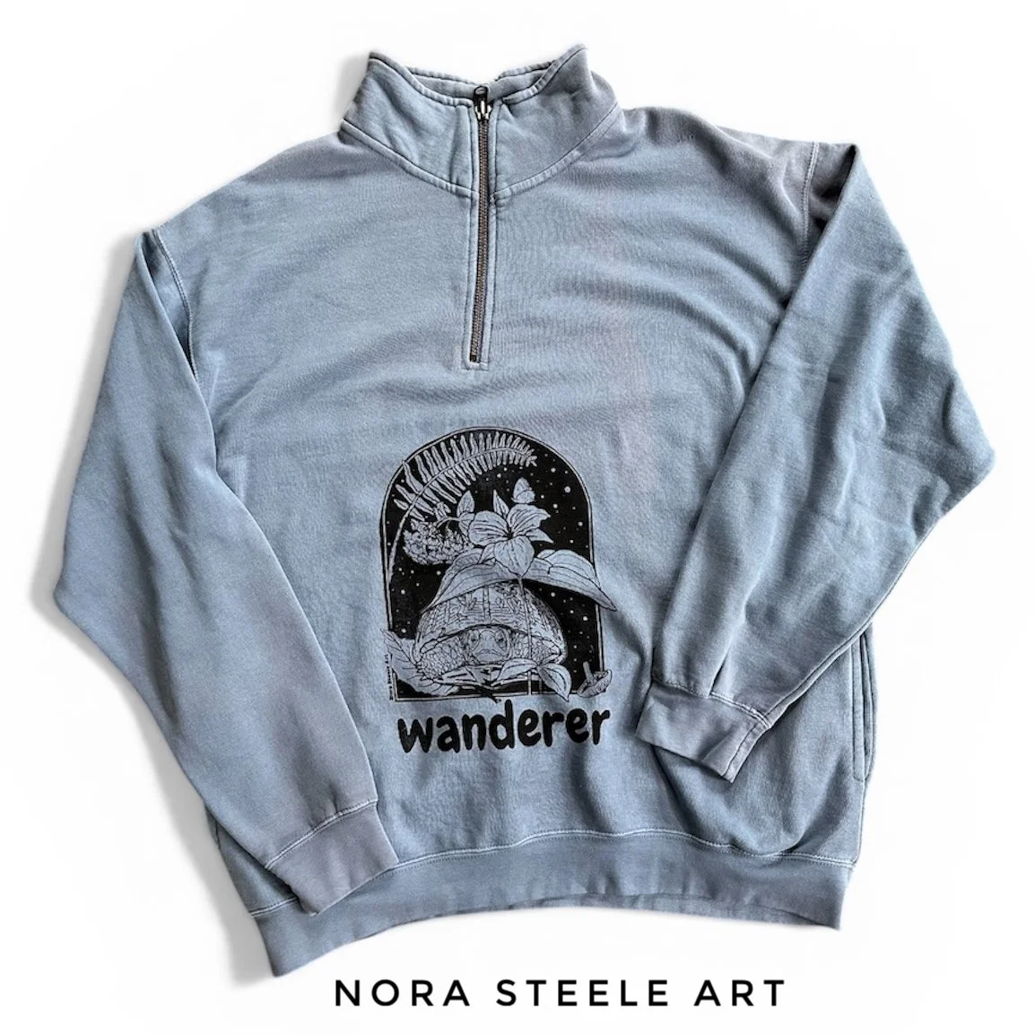 Wanderer - Up-cycled Sweatshirt - X-LARGE